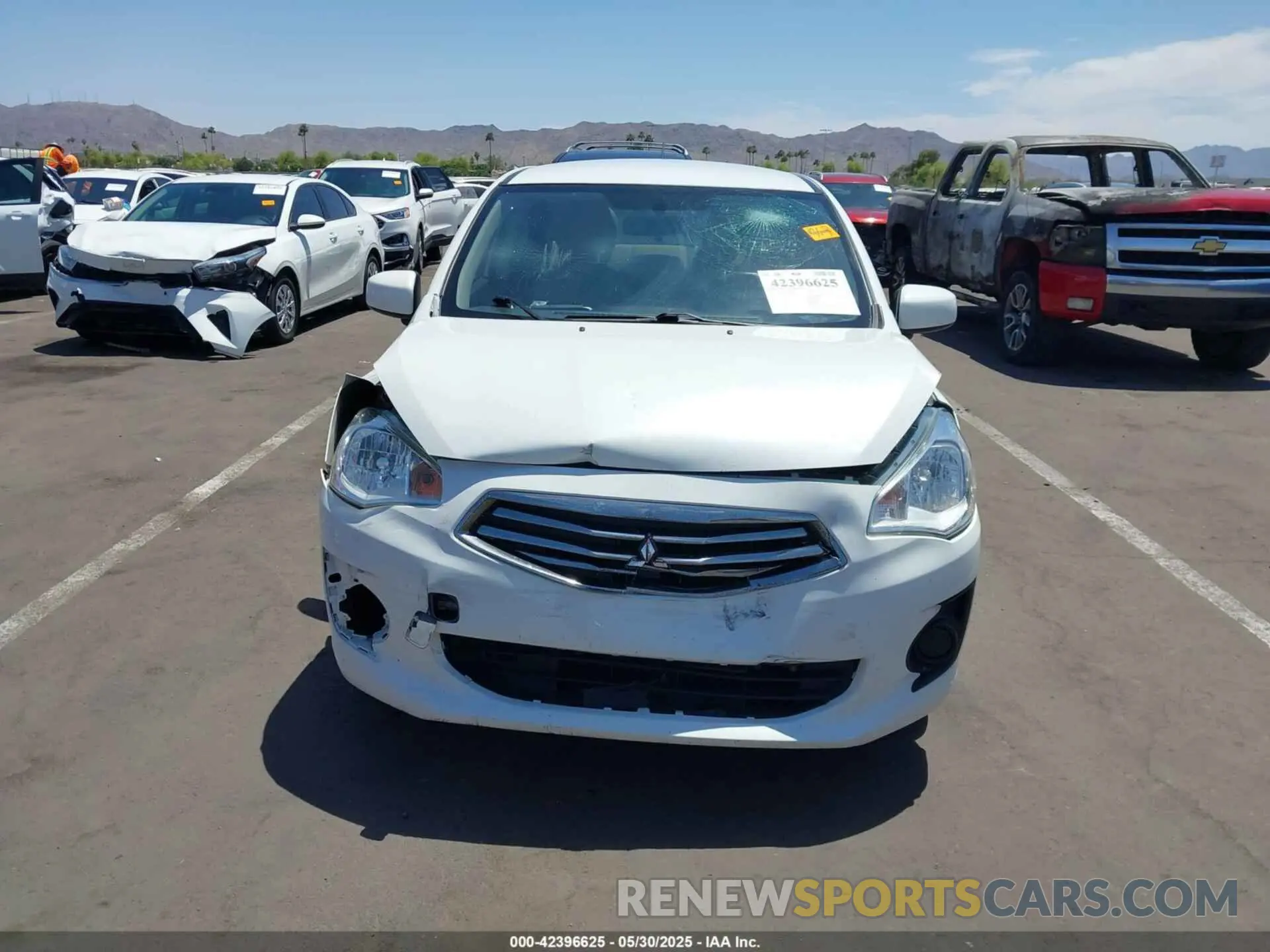 6 Photograph of a damaged car ML32F3FJ1KHF18895 MITSUBISHI MIRAGE G4 2019