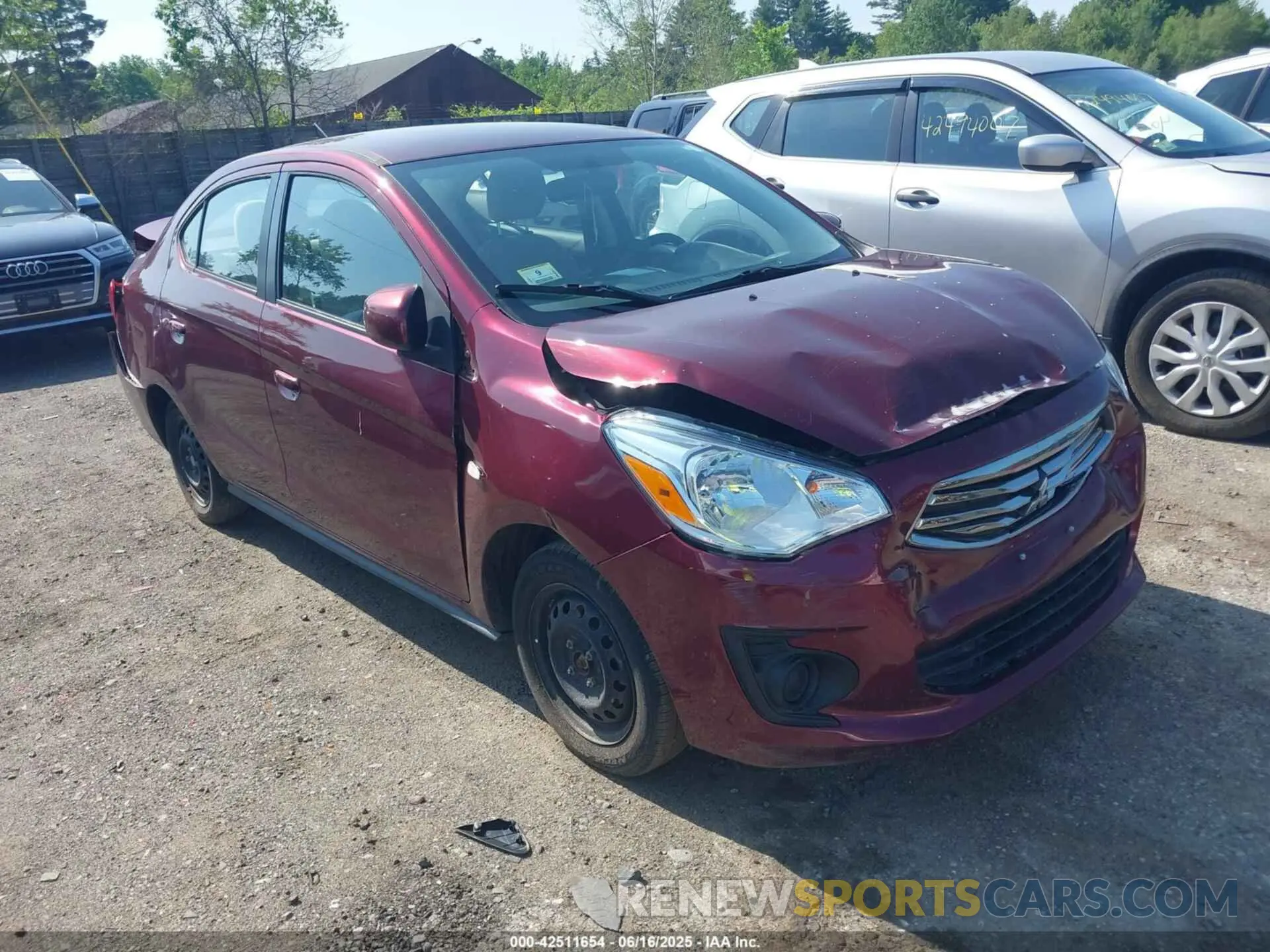 1 Фотография поврежденного автомобиля ML32F3FJ2KHF09705 MITSUBISHI MIRAGE G4 2019