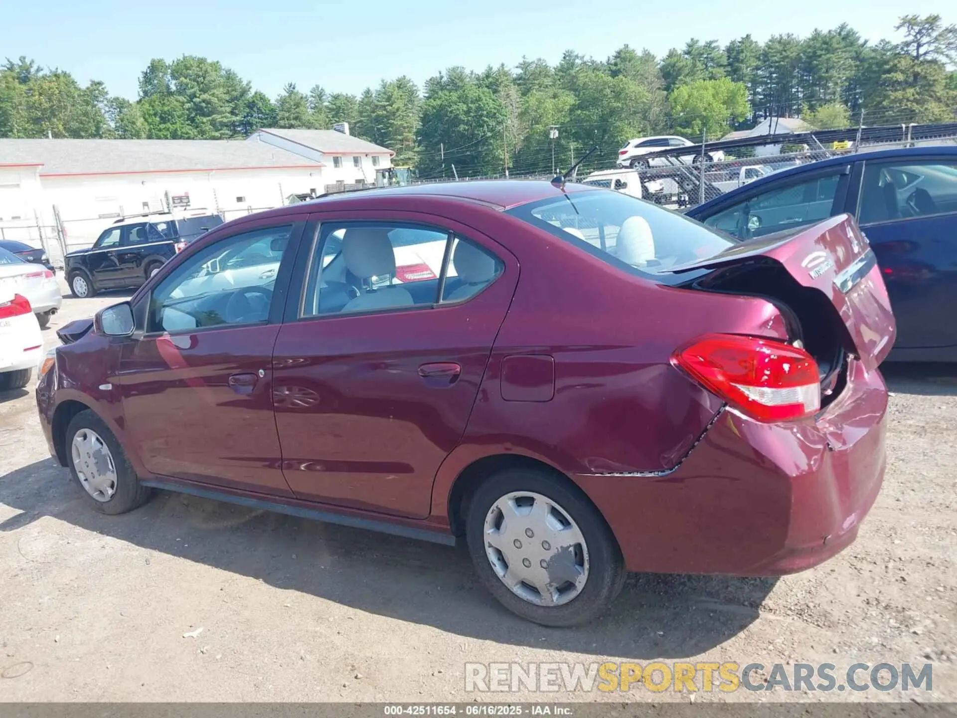 14 Фотография поврежденного автомобиля ML32F3FJ2KHF09705 MITSUBISHI MIRAGE G4 2019