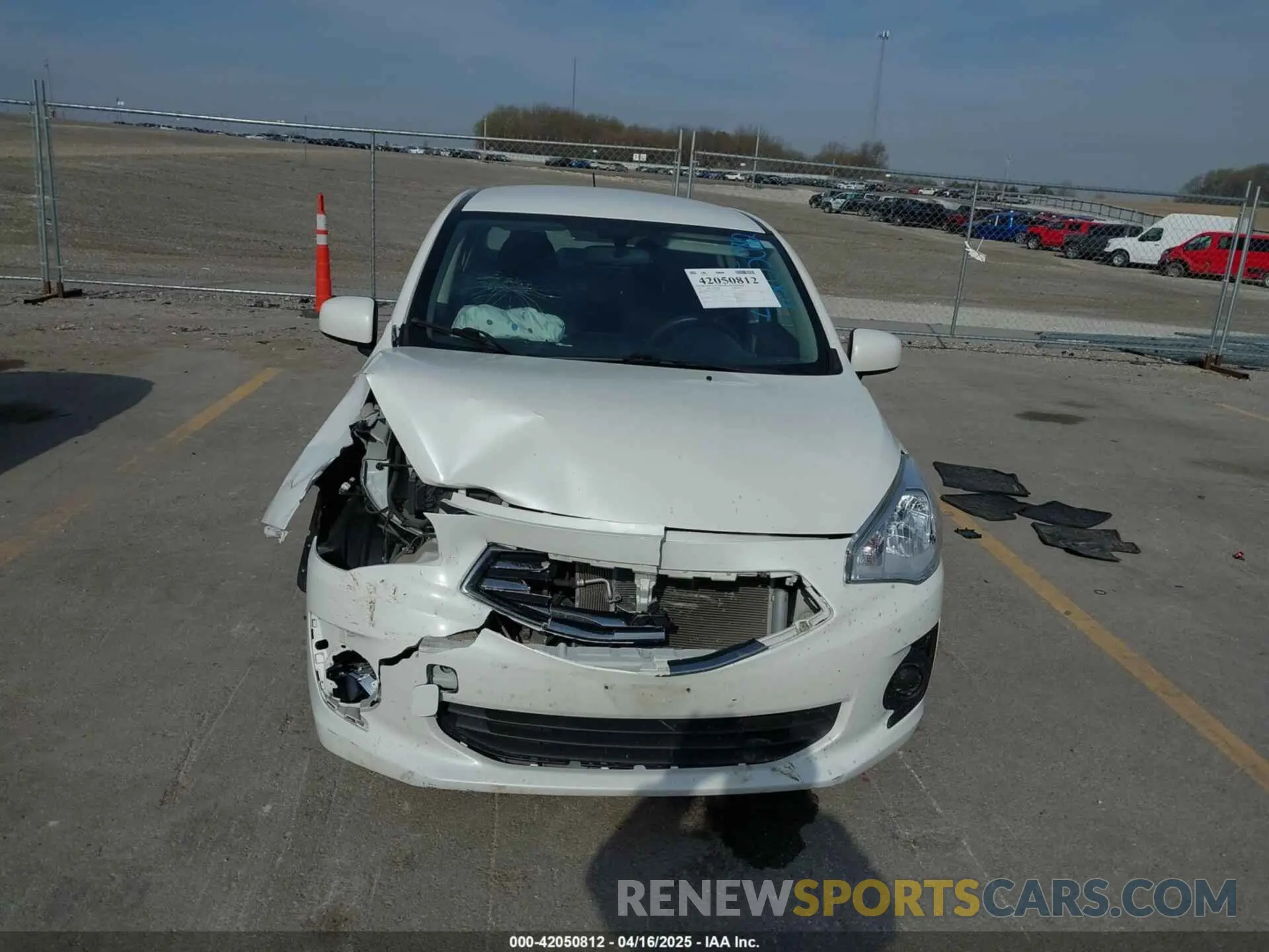 13 Фотография поврежденного автомобиля ML32F3FJ3KHF07848 MITSUBISHI MIRAGE G4 2019