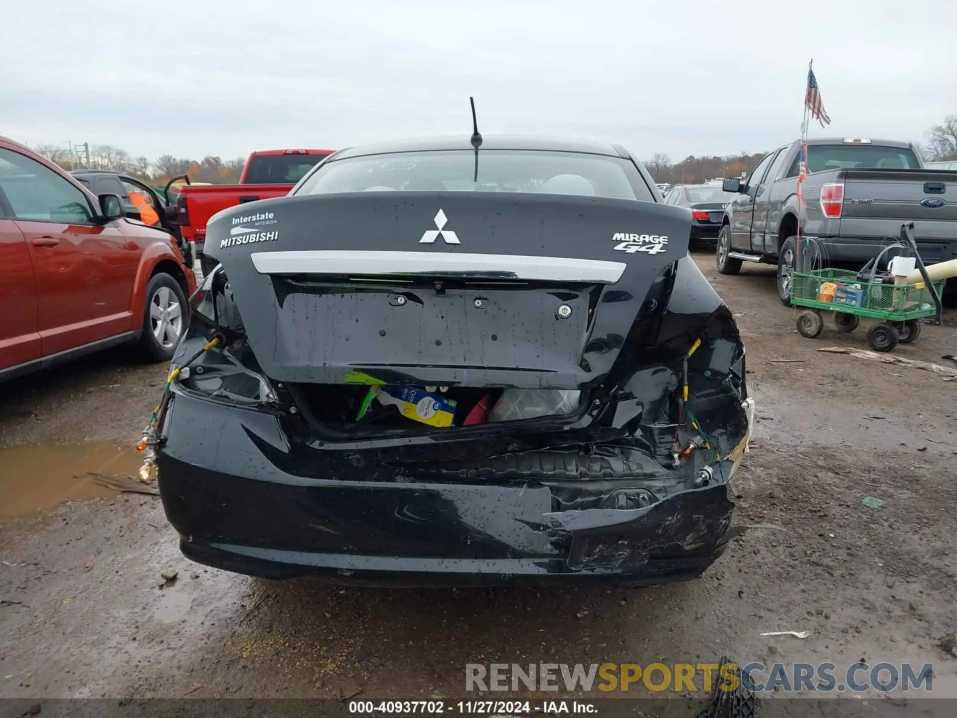 17 Фотография поврежденного автомобиля ML32F3FJ3KHF07963 MITSUBISHI MIRAGE G4 2019
