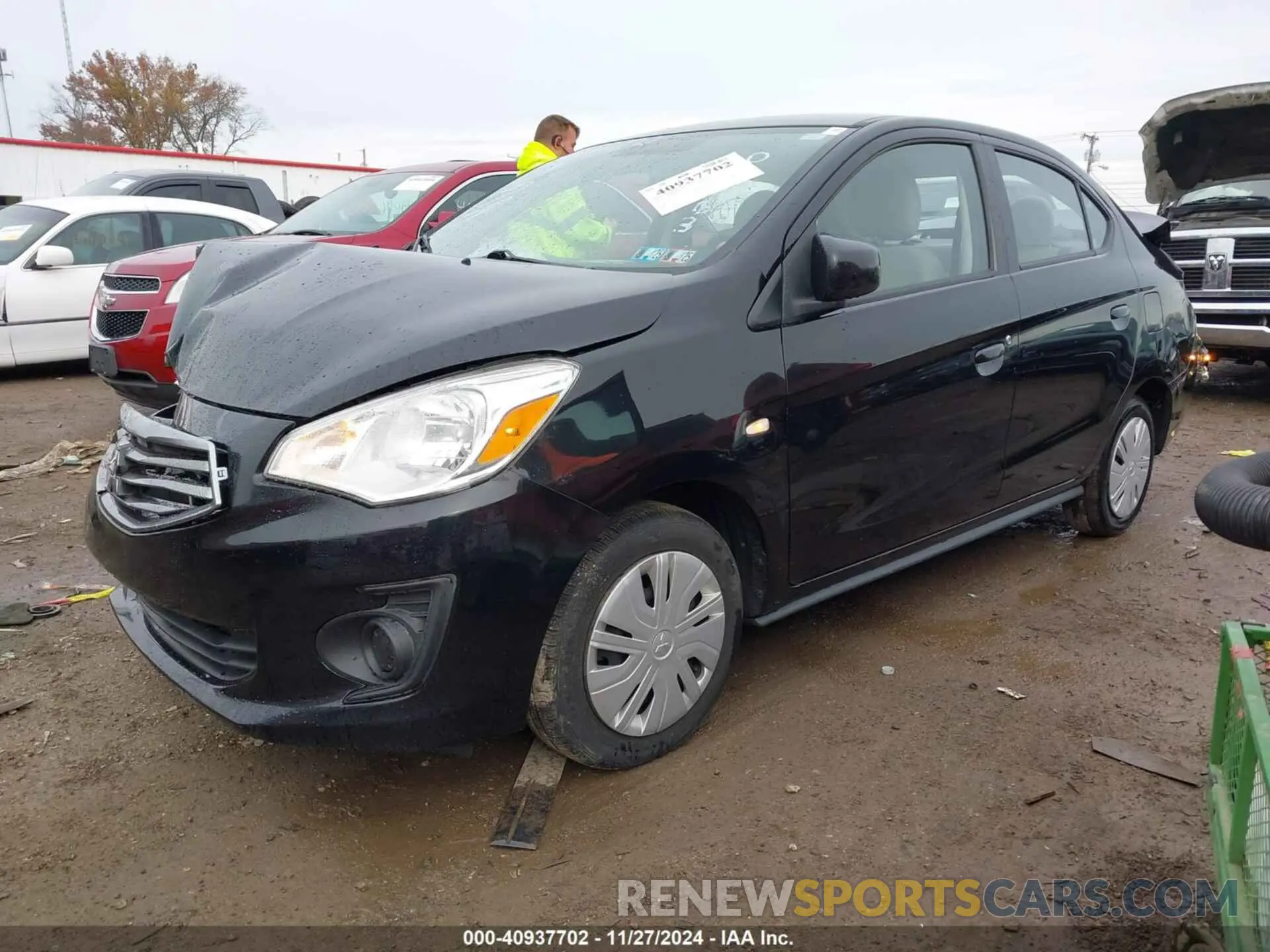 2 Фотография поврежденного автомобиля ML32F3FJ3KHF07963 MITSUBISHI MIRAGE G4 2019