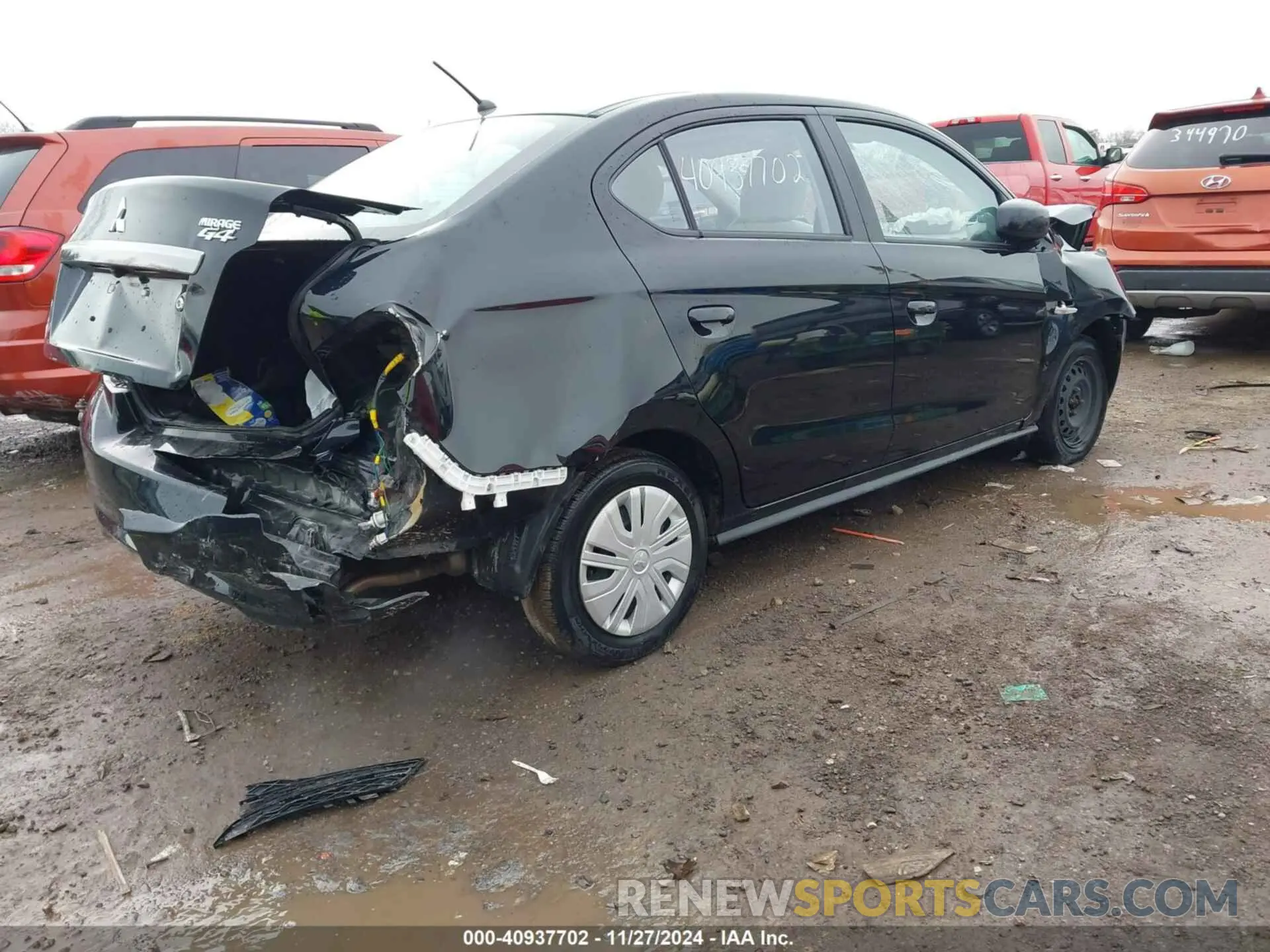 4 Фотография поврежденного автомобиля ML32F3FJ3KHF07963 MITSUBISHI MIRAGE G4 2019