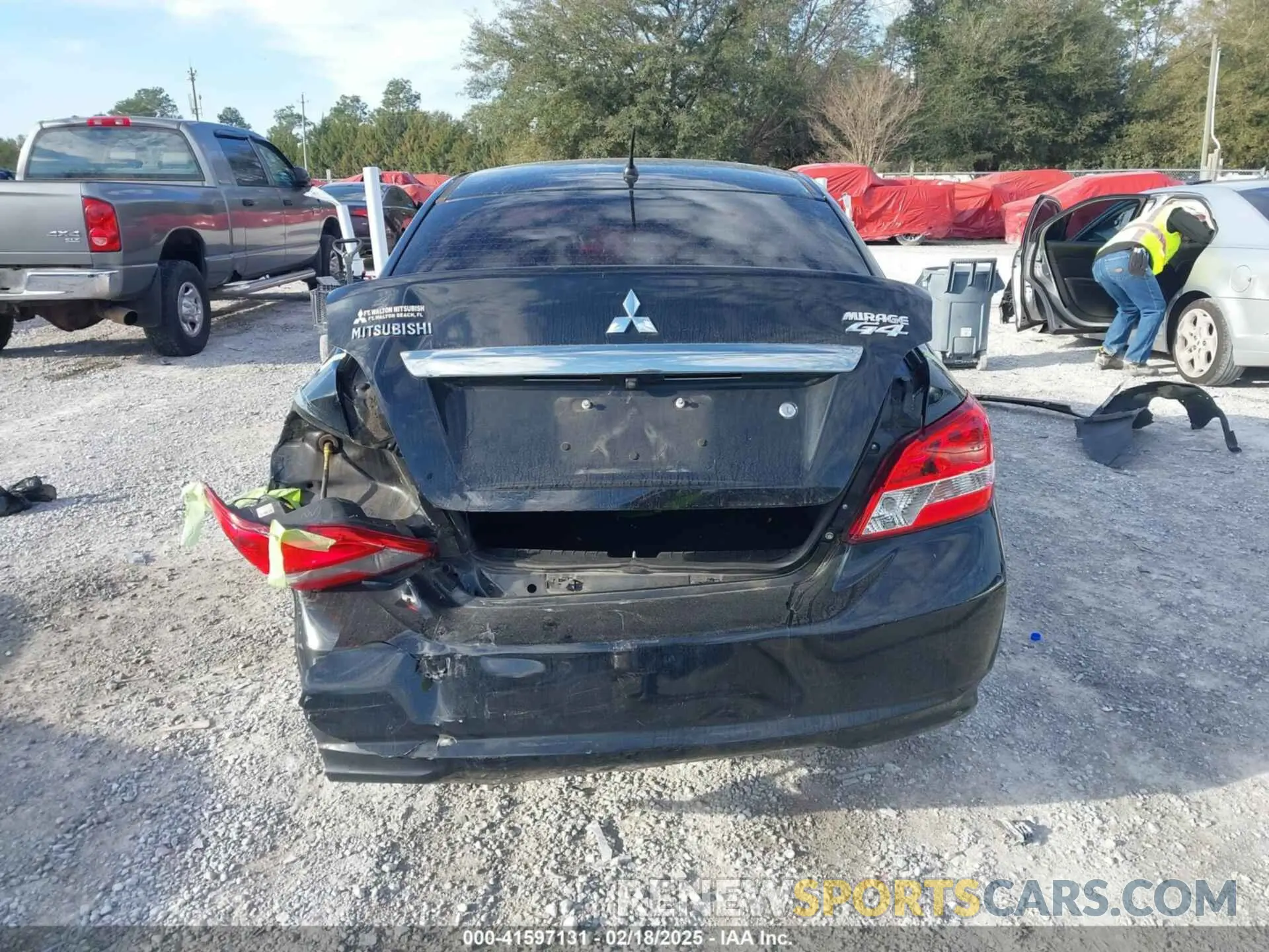 16 Photograph of a damaged car ML32F3FJ3KHF17201 MITSUBISHI MIRAGE G4 2019