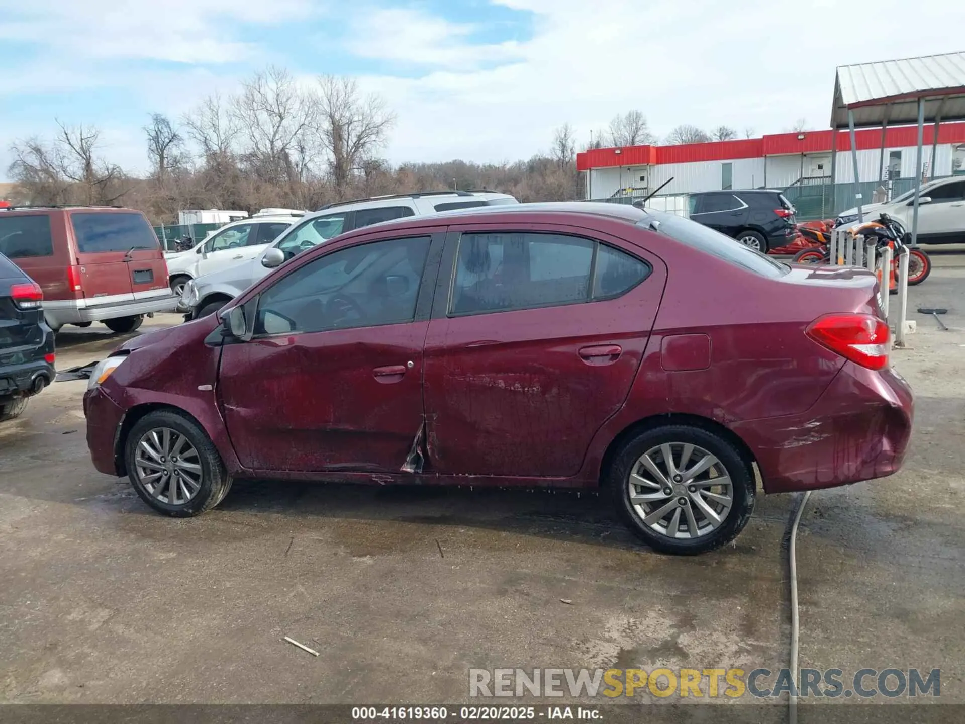 14 Photograph of a damaged car ML32F3FJ4KHF04599 MITSUBISHI MIRAGE G4 2019