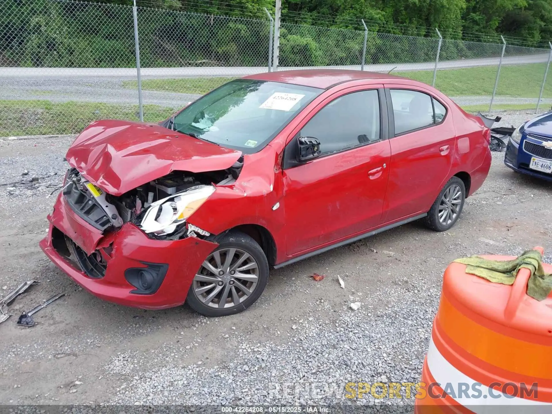 2 Фотография поврежденного автомобиля ML32F3FJ4KHF11780 MITSUBISHI MIRAGE G4 2019