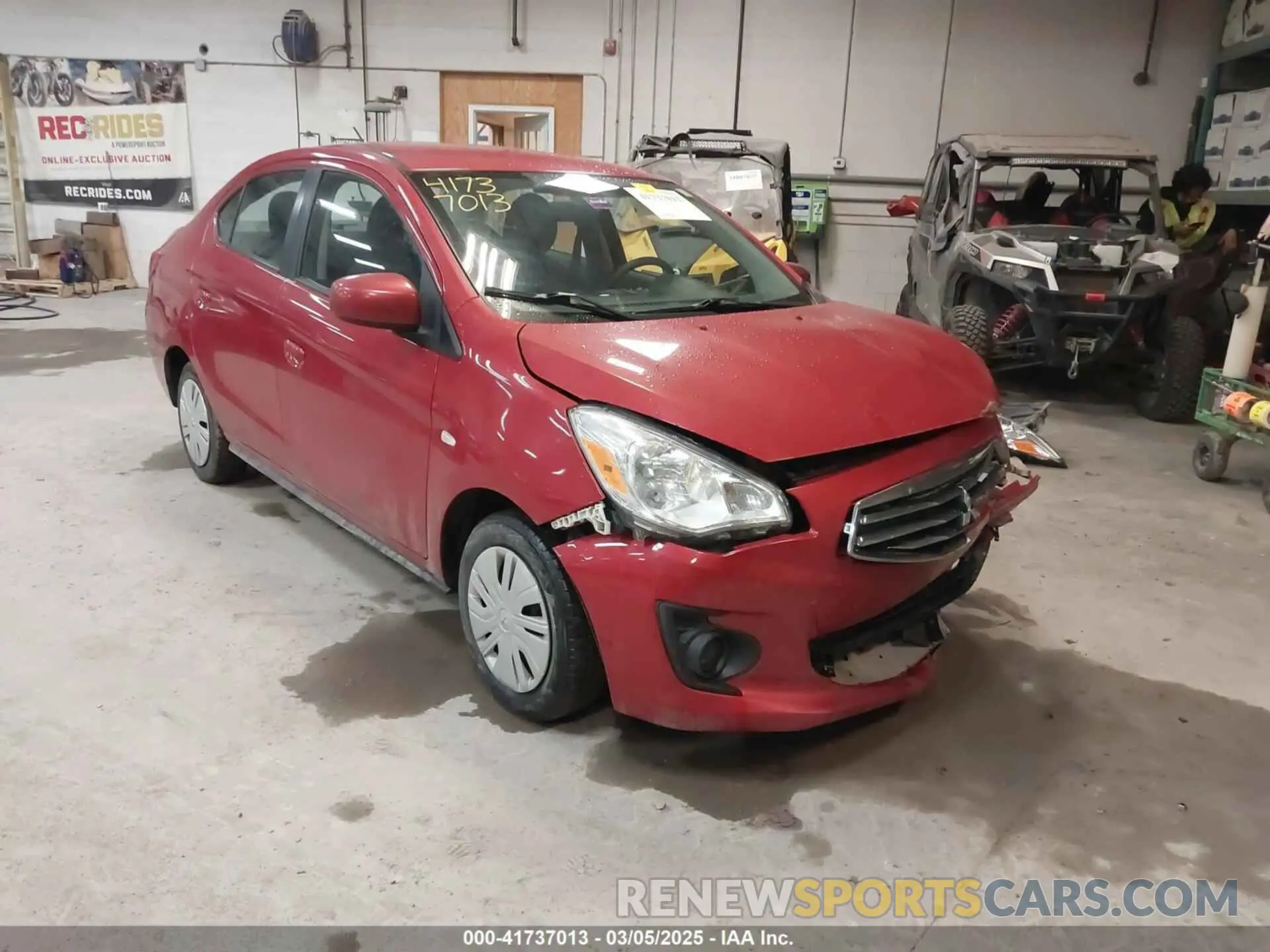 1 Фотография поврежденного автомобиля ML32F3FJ5KHF01016 MITSUBISHI MIRAGE G4 2019