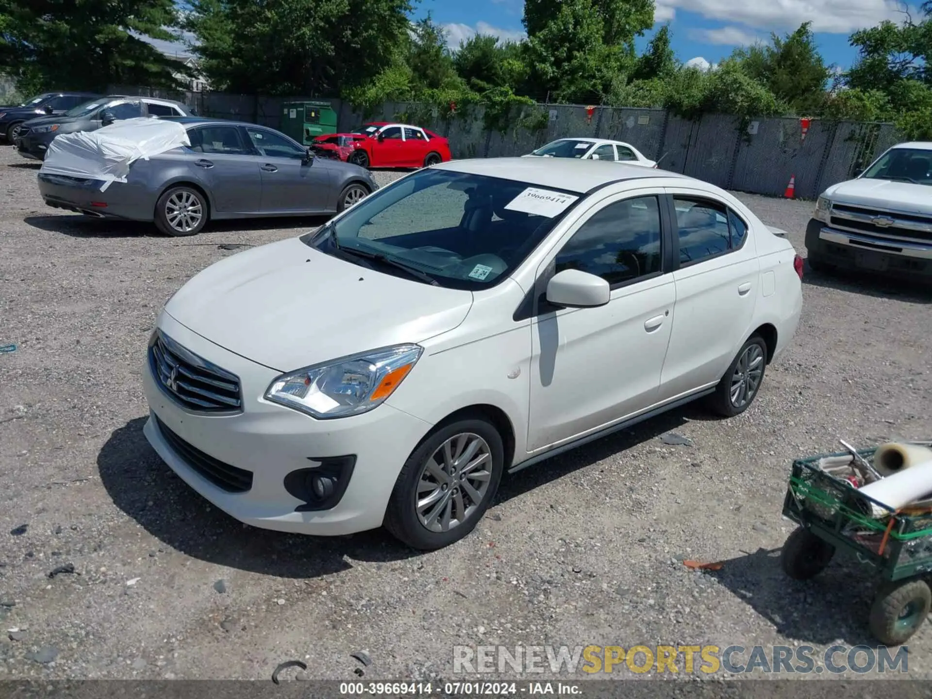 2 Photograph of a damaged car ML32F3FJ5KHF08631 MITSUBISHI MIRAGE G4 2019