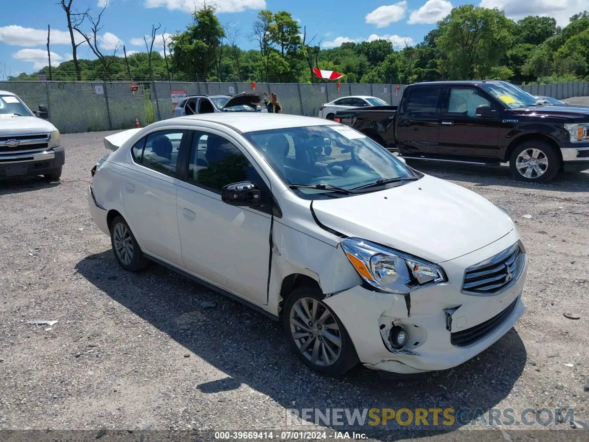 6 Photograph of a damaged car ML32F3FJ5KHF08631 MITSUBISHI MIRAGE G4 2019