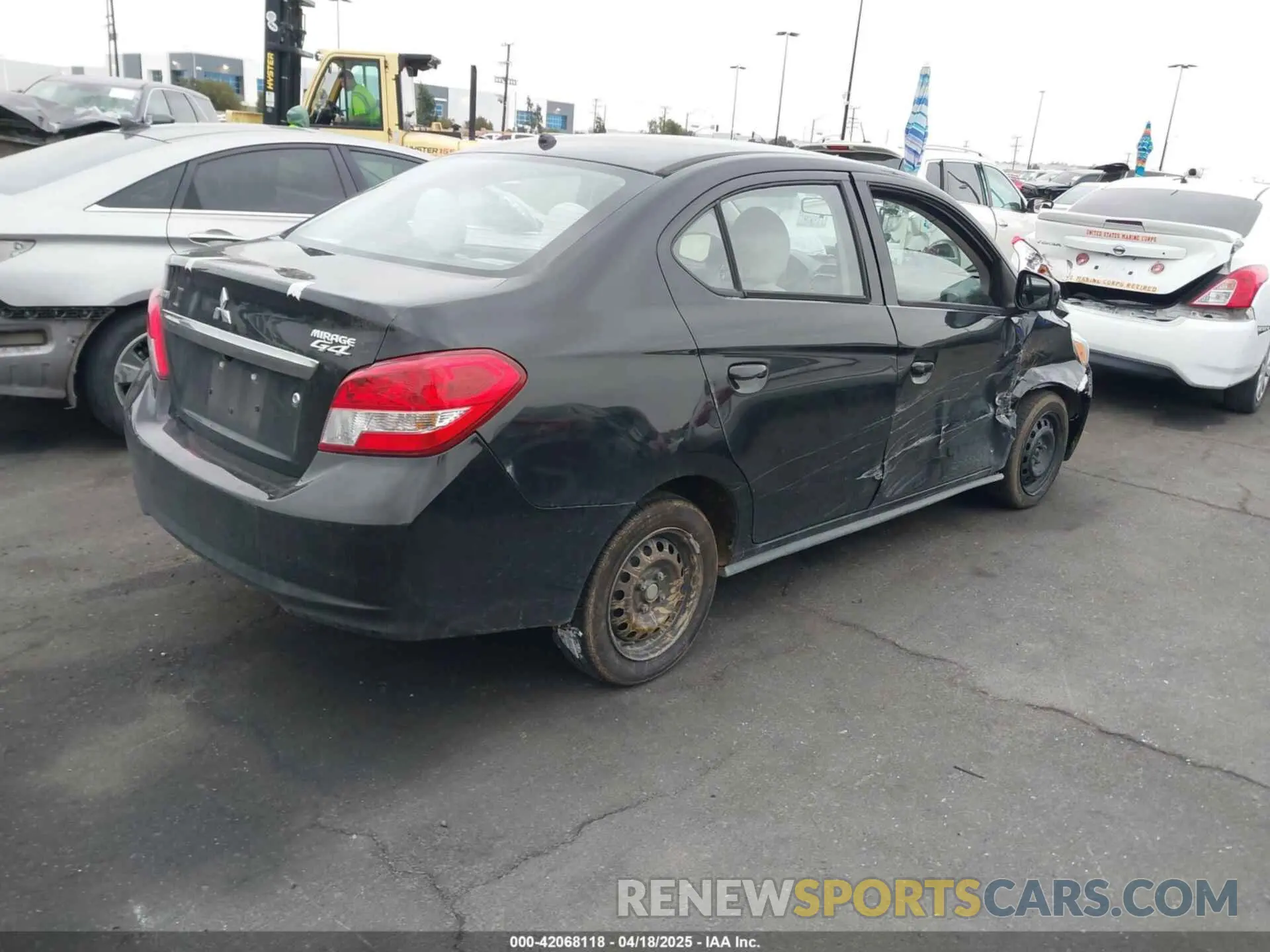 4 Фотография поврежденного автомобиля ML32F3FJ5KHF17975 MITSUBISHI MIRAGE G4 2019