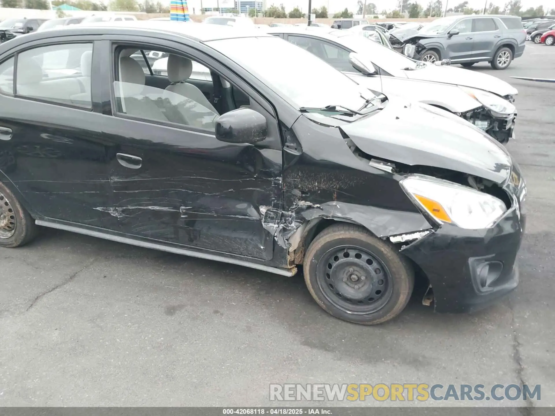 6 Фотография поврежденного автомобиля ML32F3FJ5KHF17975 MITSUBISHI MIRAGE G4 2019