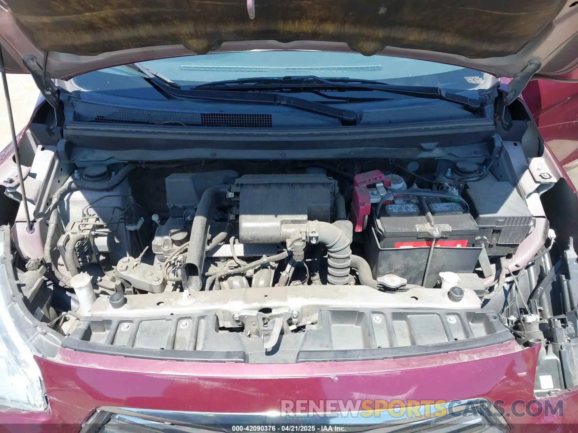 10 Фотография поврежденного автомобиля ML32F3FJ6KHF01302 MITSUBISHI MIRAGE G4 2019