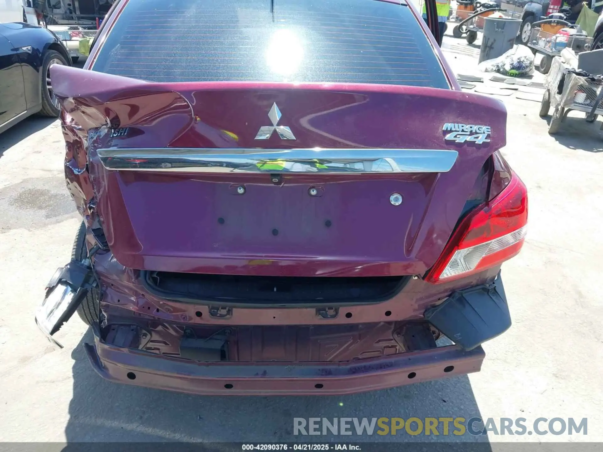 16 Фотография поврежденного автомобиля ML32F3FJ6KHF01302 MITSUBISHI MIRAGE G4 2019