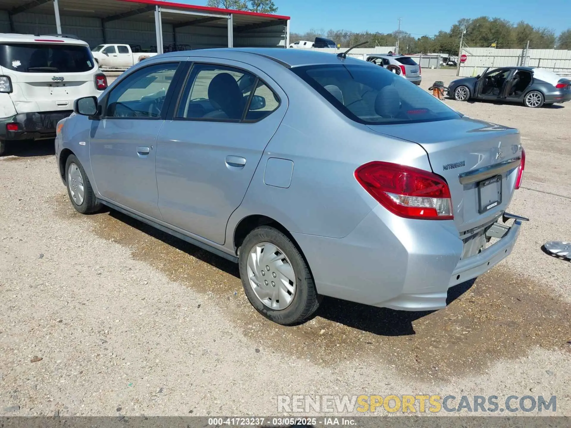 3 Фотография поврежденного автомобиля ML32F3FJ6KHF06452 MITSUBISHI MIRAGE G4 2019