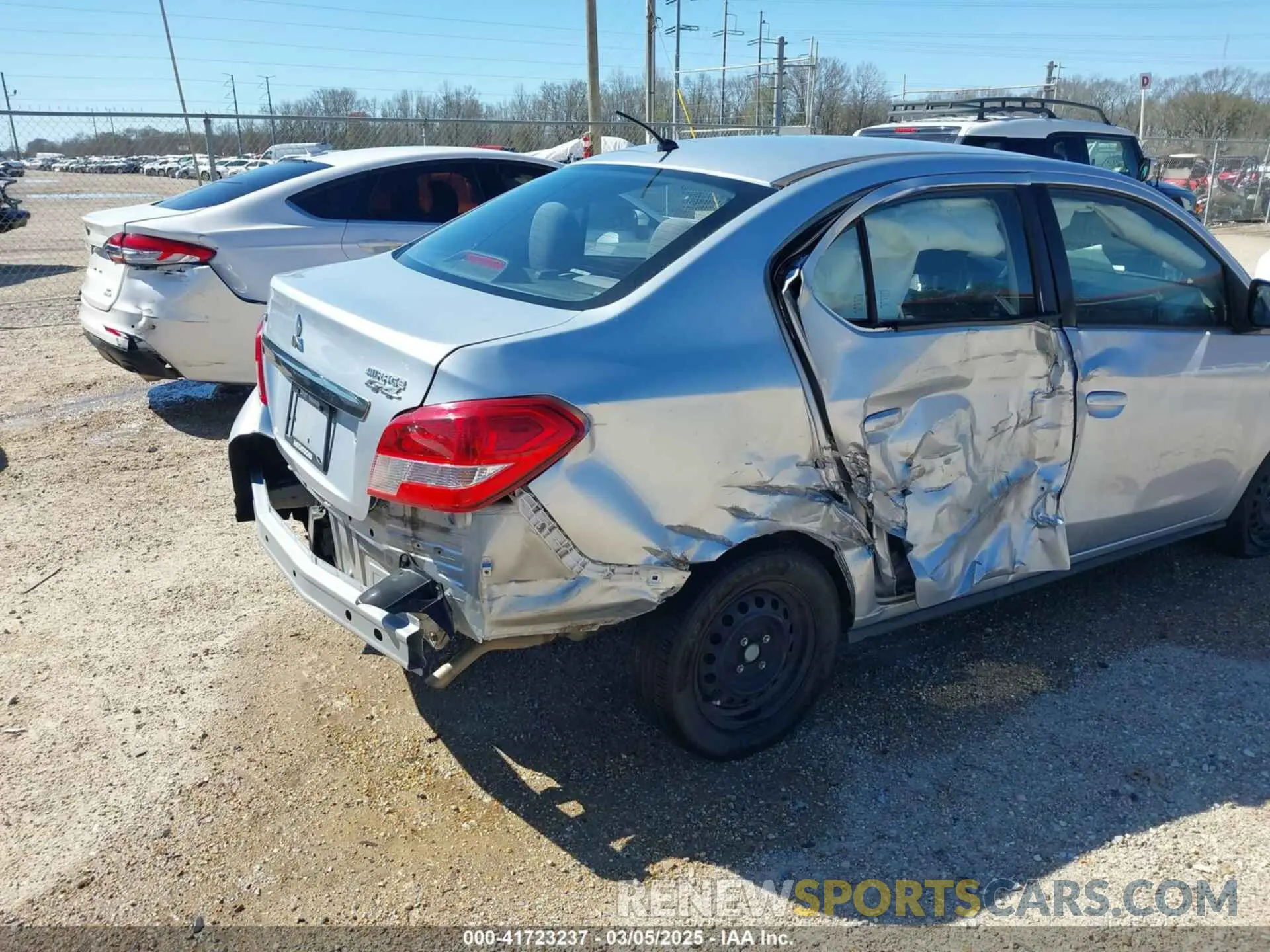6 Фотография поврежденного автомобиля ML32F3FJ6KHF06452 MITSUBISHI MIRAGE G4 2019