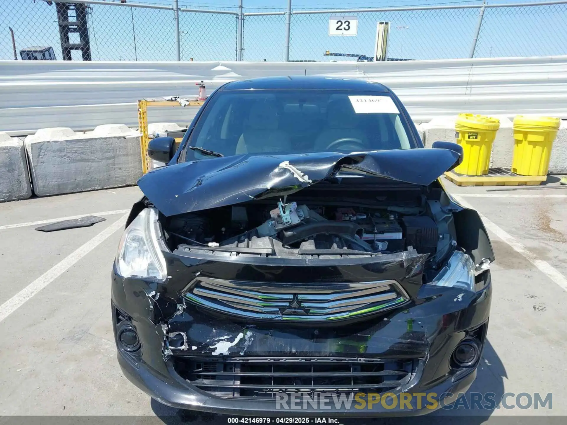 12 Photograph of a damaged car ML32F3FJ6KHF17967 MITSUBISHI MIRAGE G4 2019