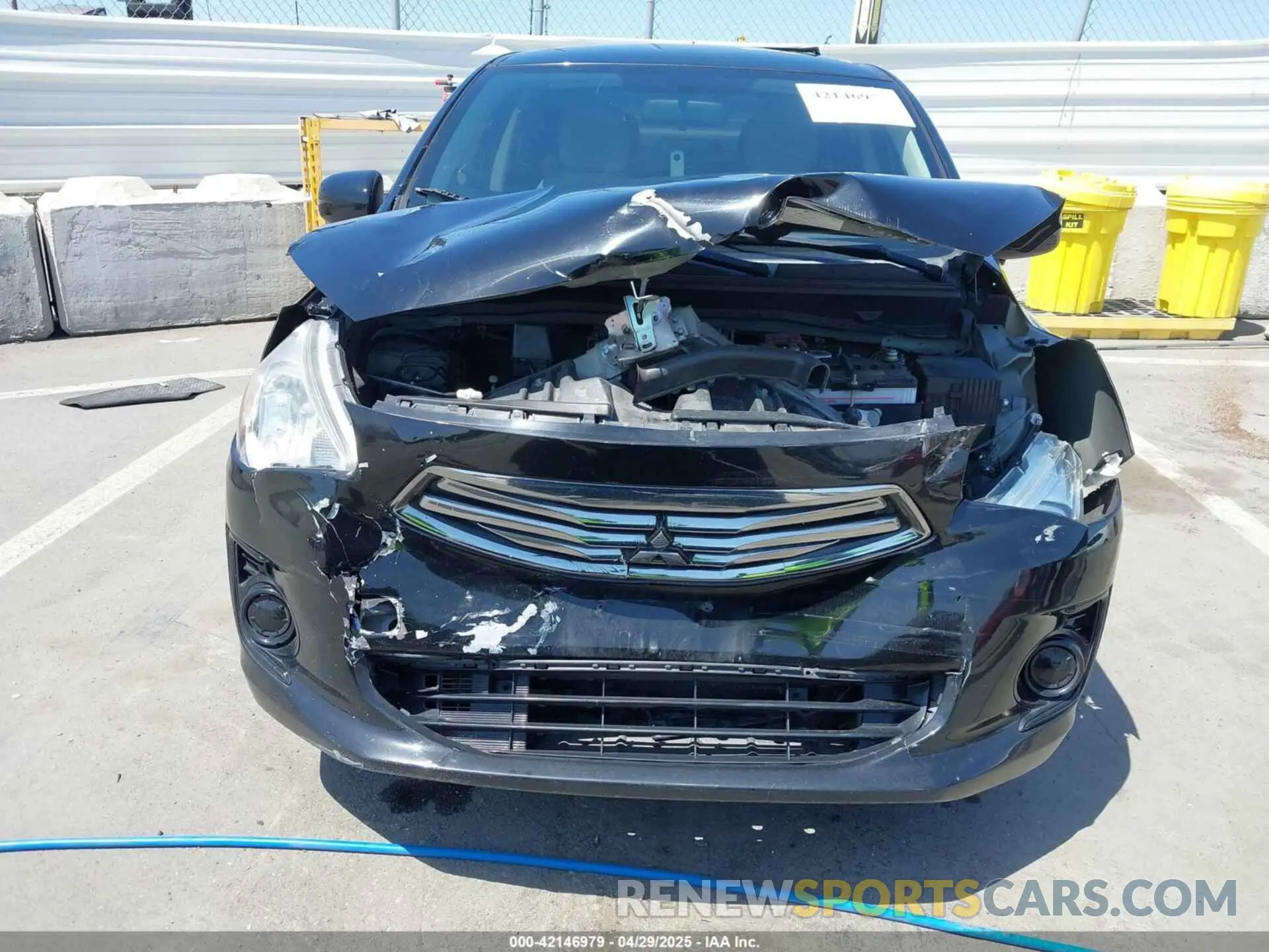6 Photograph of a damaged car ML32F3FJ6KHF17967 MITSUBISHI MIRAGE G4 2019