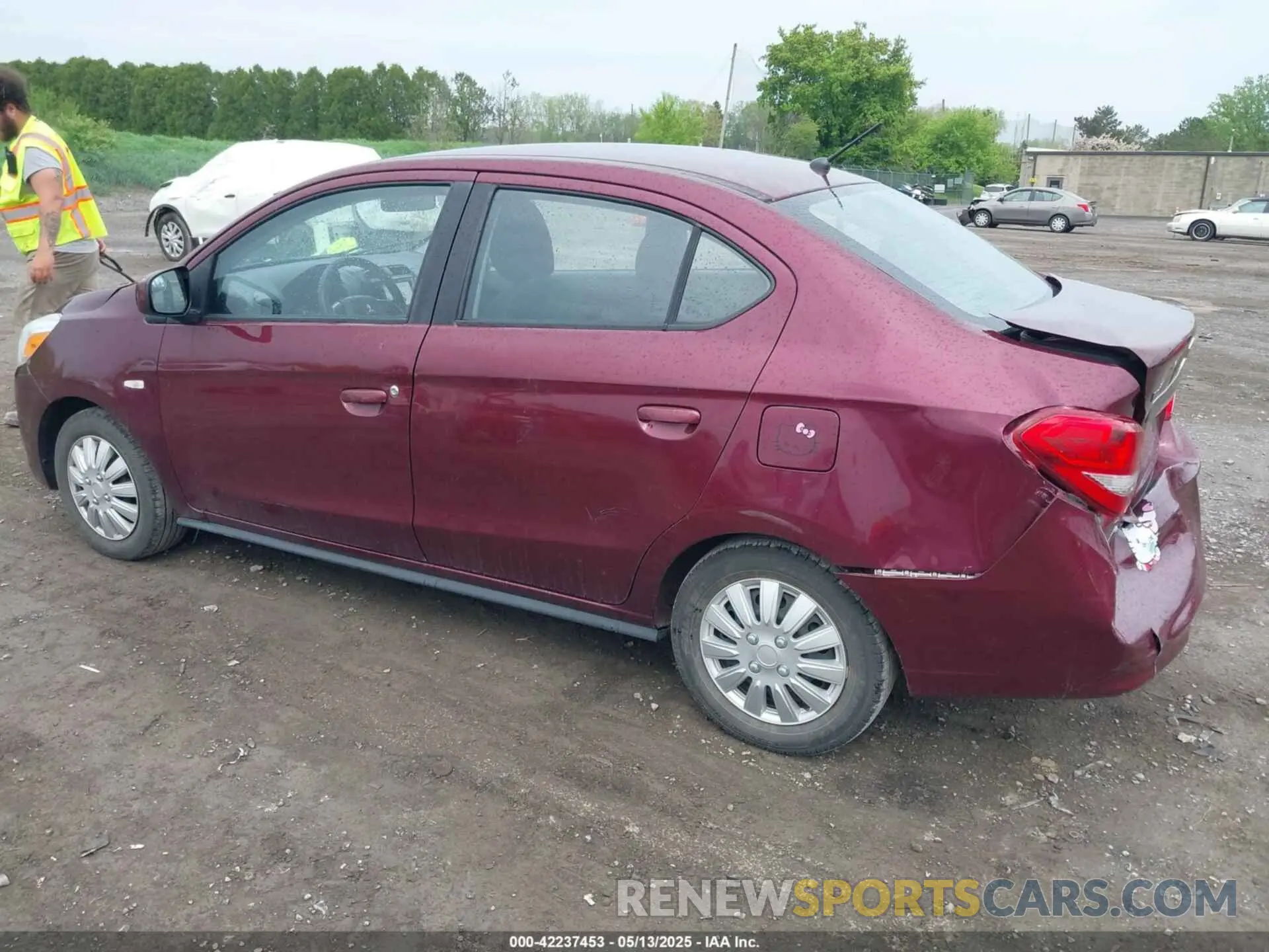 3 Фотография поврежденного автомобиля ML32F3FJ7KHF00241 MITSUBISHI MIRAGE G4 2019