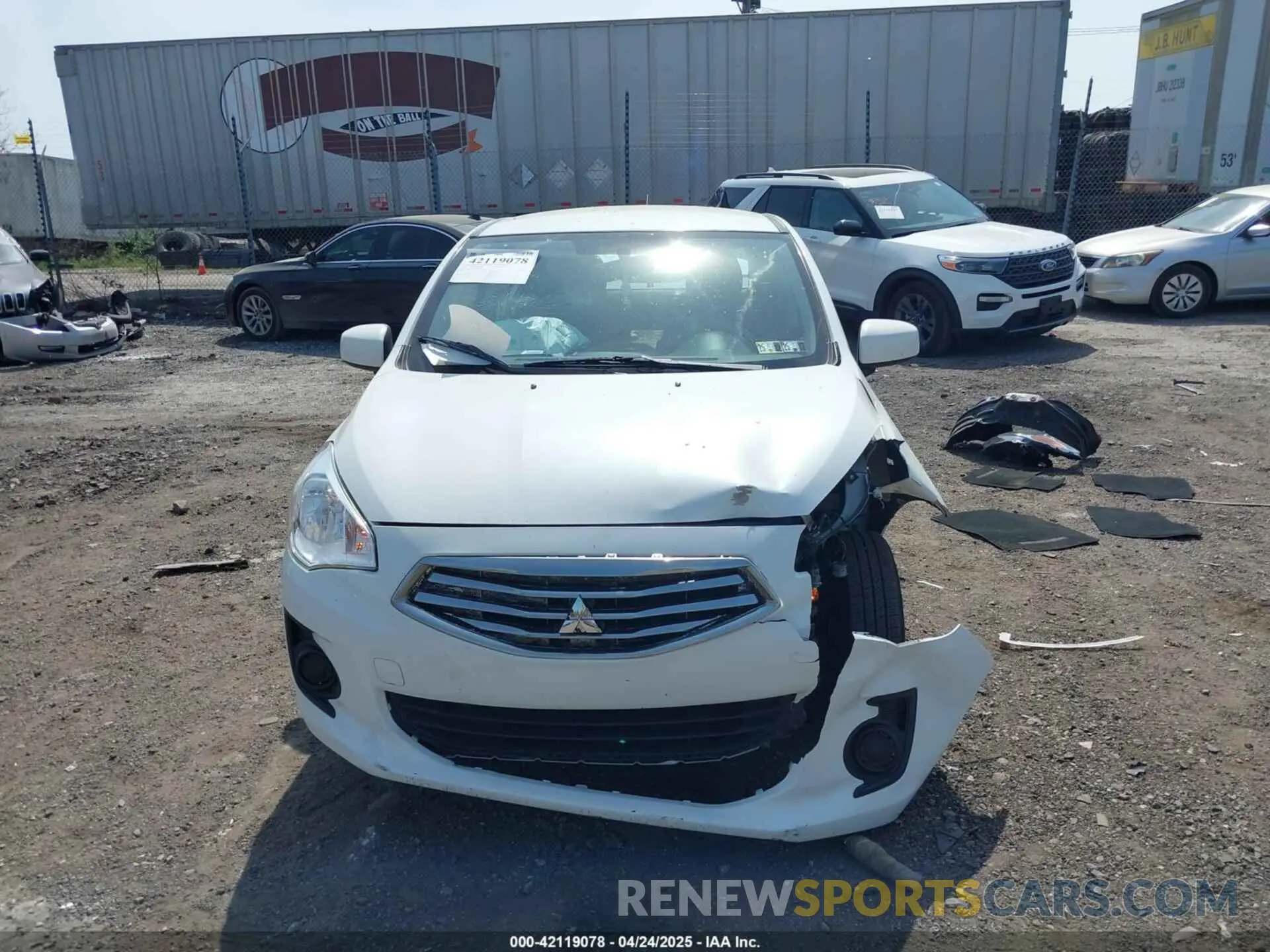 13 Photograph of a damaged car ML32F3FJ7KHF12437 MITSUBISHI MIRAGE G4 2019
