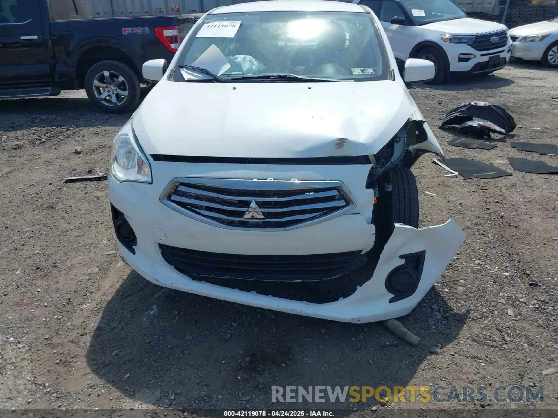 6 Photograph of a damaged car ML32F3FJ7KHF12437 MITSUBISHI MIRAGE G4 2019