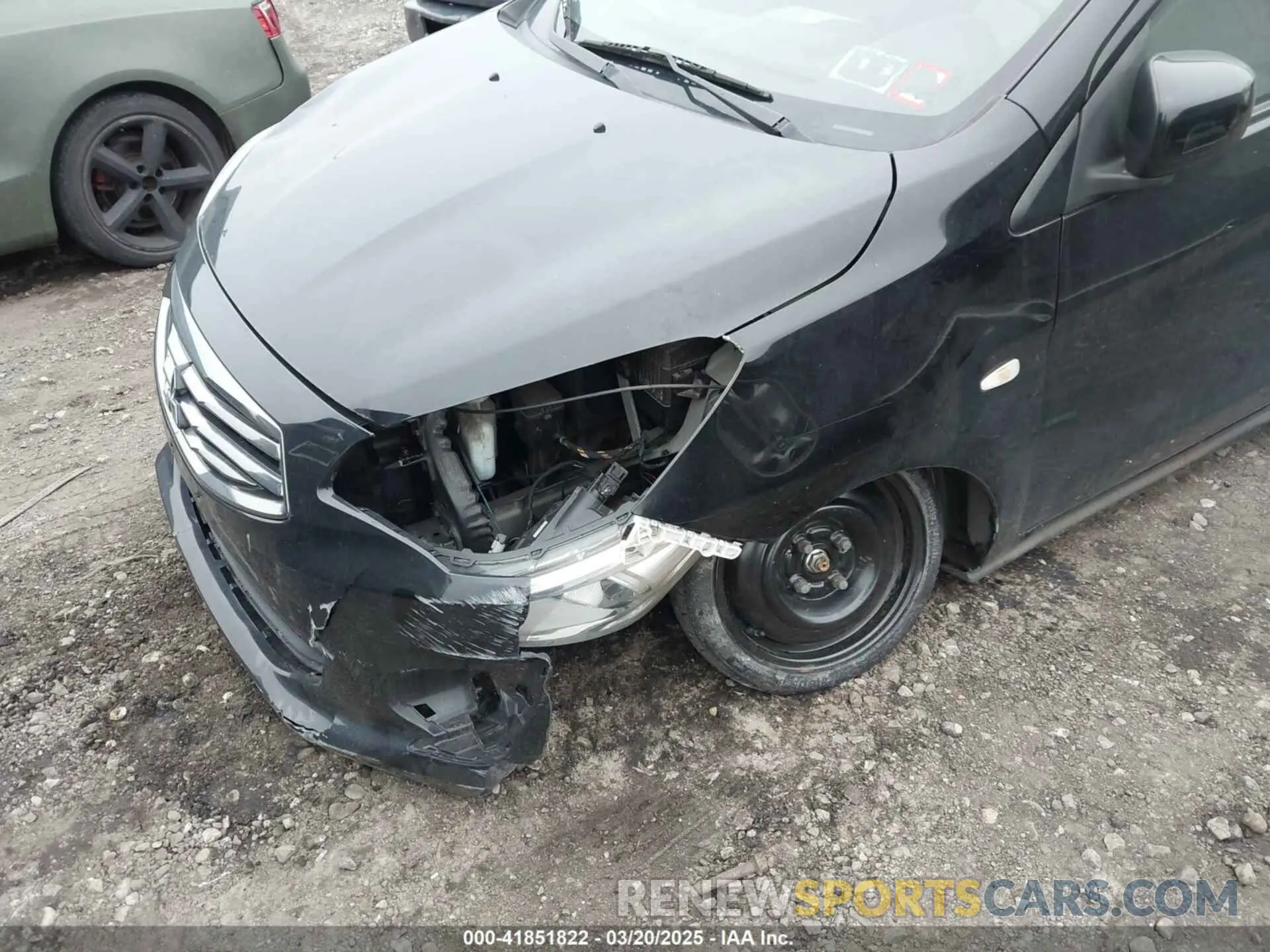 11 Фотография поврежденного автомобиля ML32F3FJ7KHF14916 MITSUBISHI MIRAGE G4 2019