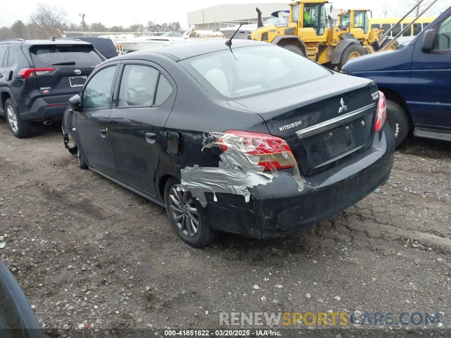 3 Фотография поврежденного автомобиля ML32F3FJ7KHF14916 MITSUBISHI MIRAGE G4 2019