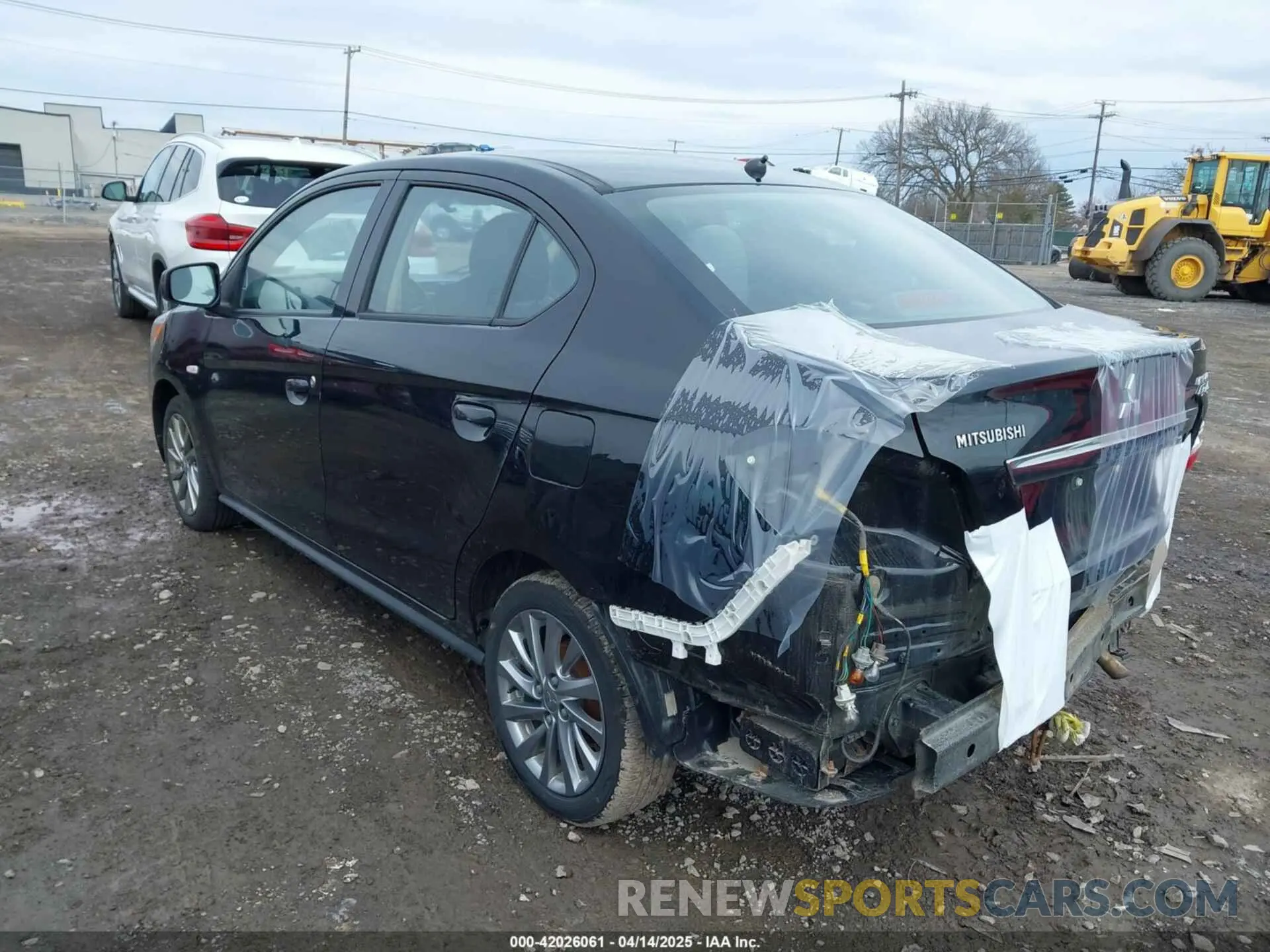 3 Photograph of a damaged car ML32F3FJ8KHF00569 MITSUBISHI MIRAGE G4 2019