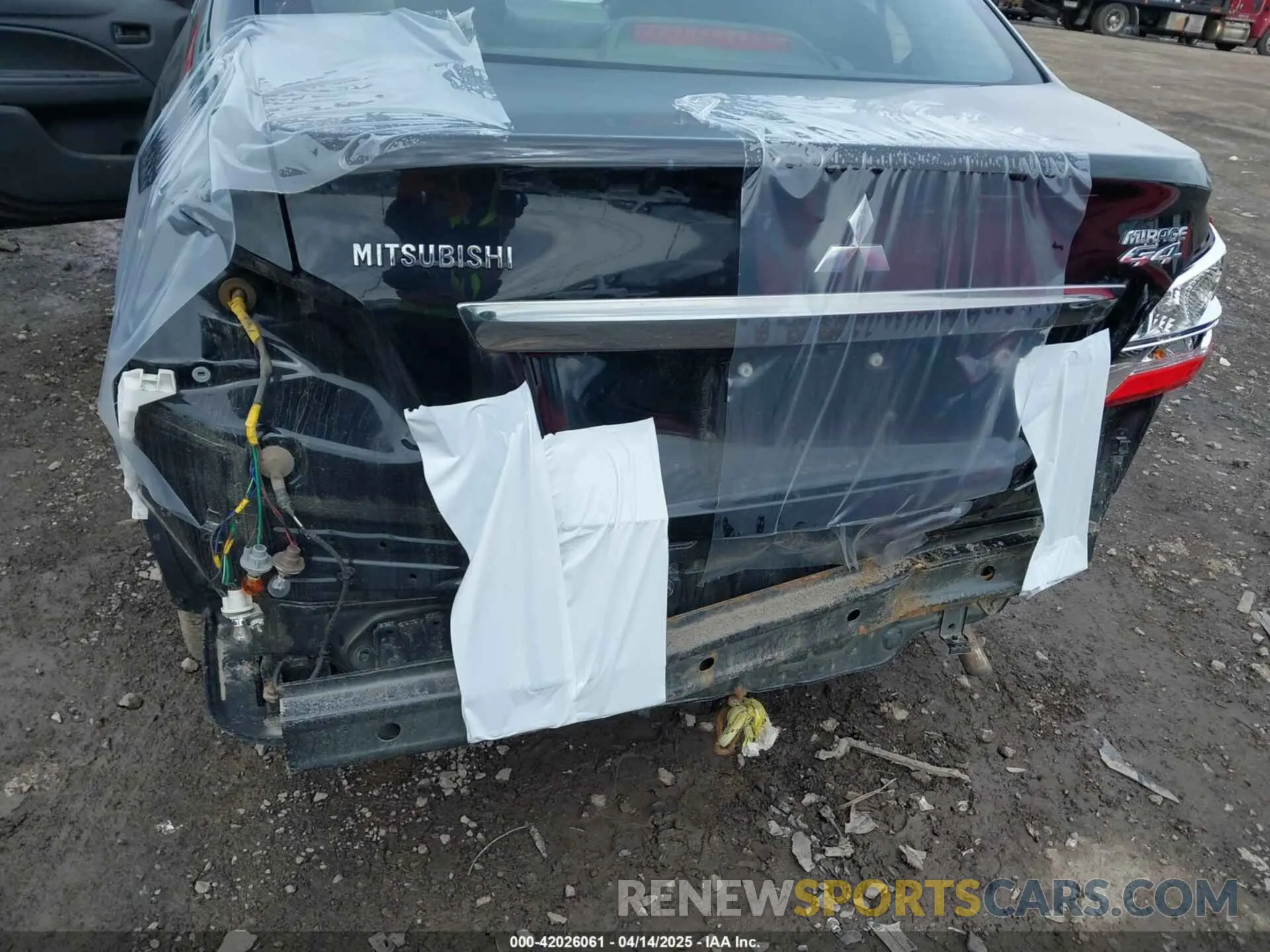 6 Photograph of a damaged car ML32F3FJ8KHF00569 MITSUBISHI MIRAGE G4 2019