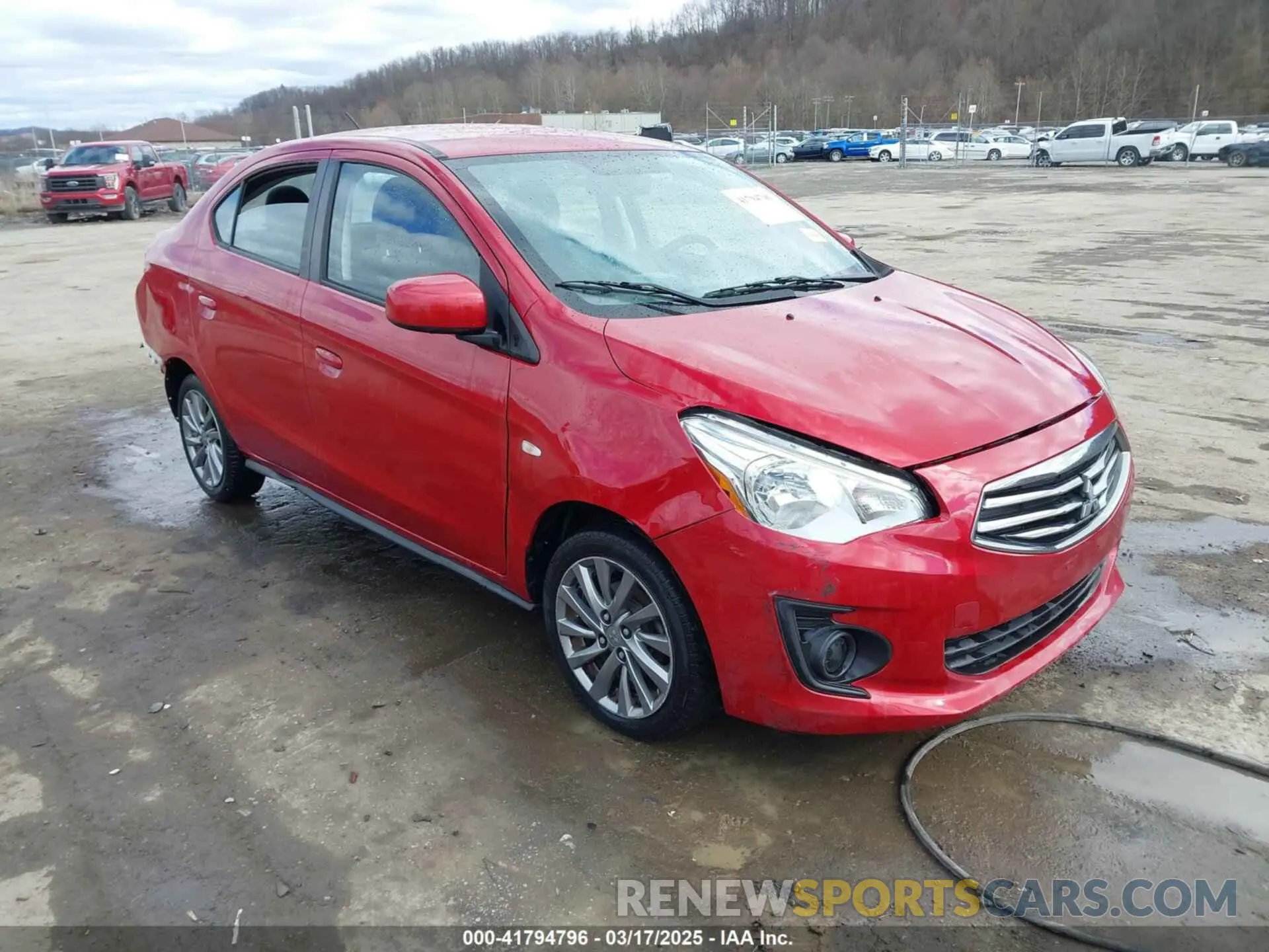 1 Фотография поврежденного автомобиля ML32F3FJ8KHF14469 MITSUBISHI MIRAGE G4 2019