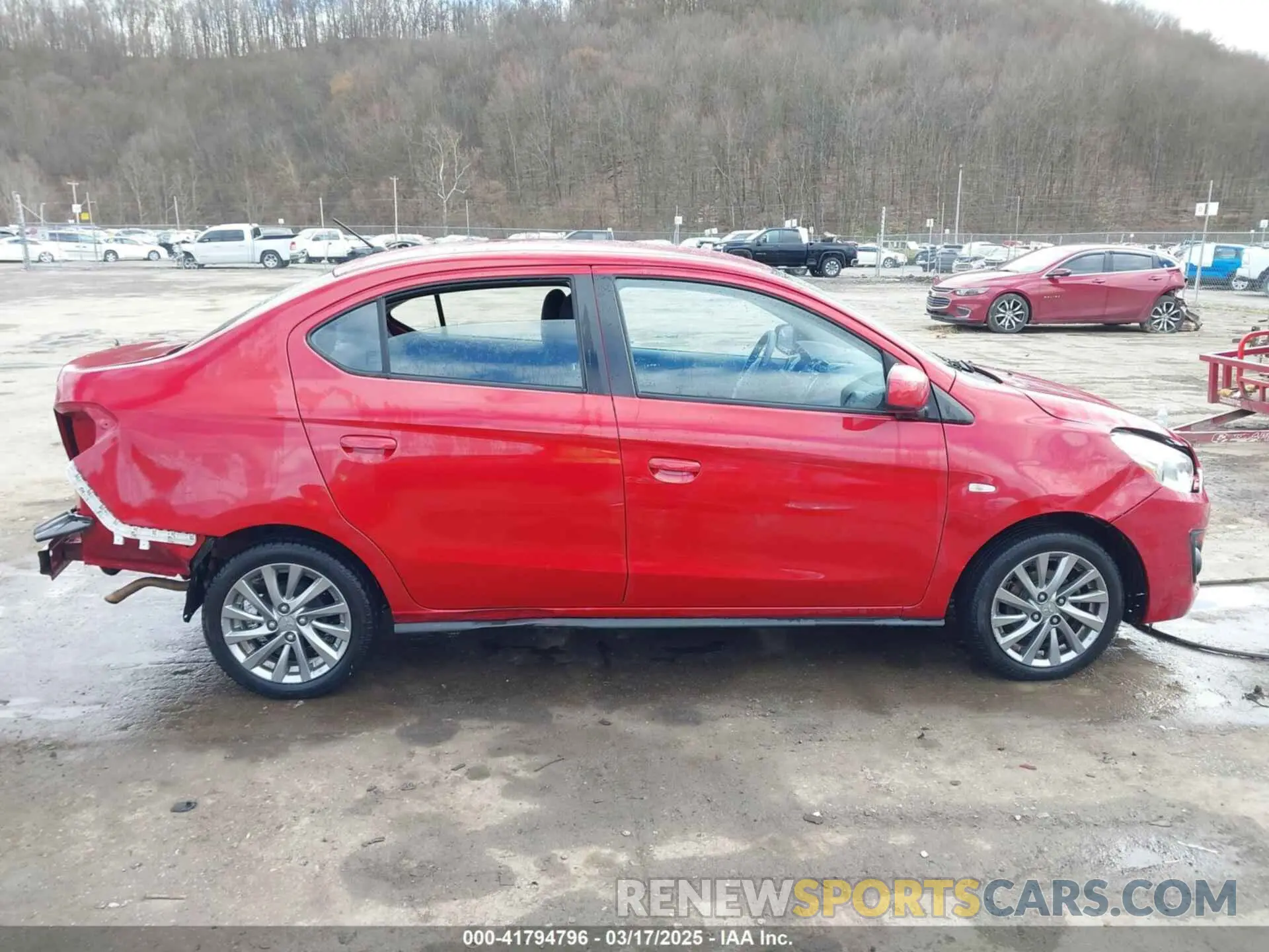 14 Фотография поврежденного автомобиля ML32F3FJ8KHF14469 MITSUBISHI MIRAGE G4 2019