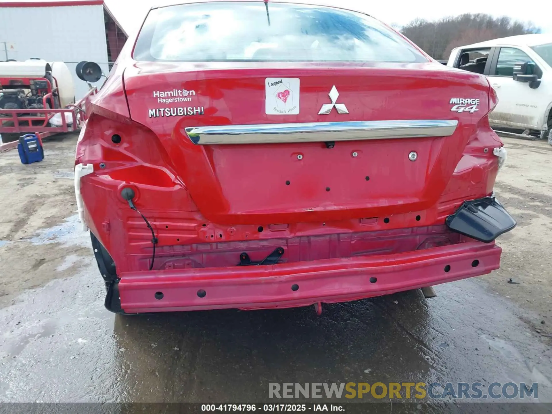 6 Фотография поврежденного автомобиля ML32F3FJ8KHF14469 MITSUBISHI MIRAGE G4 2019