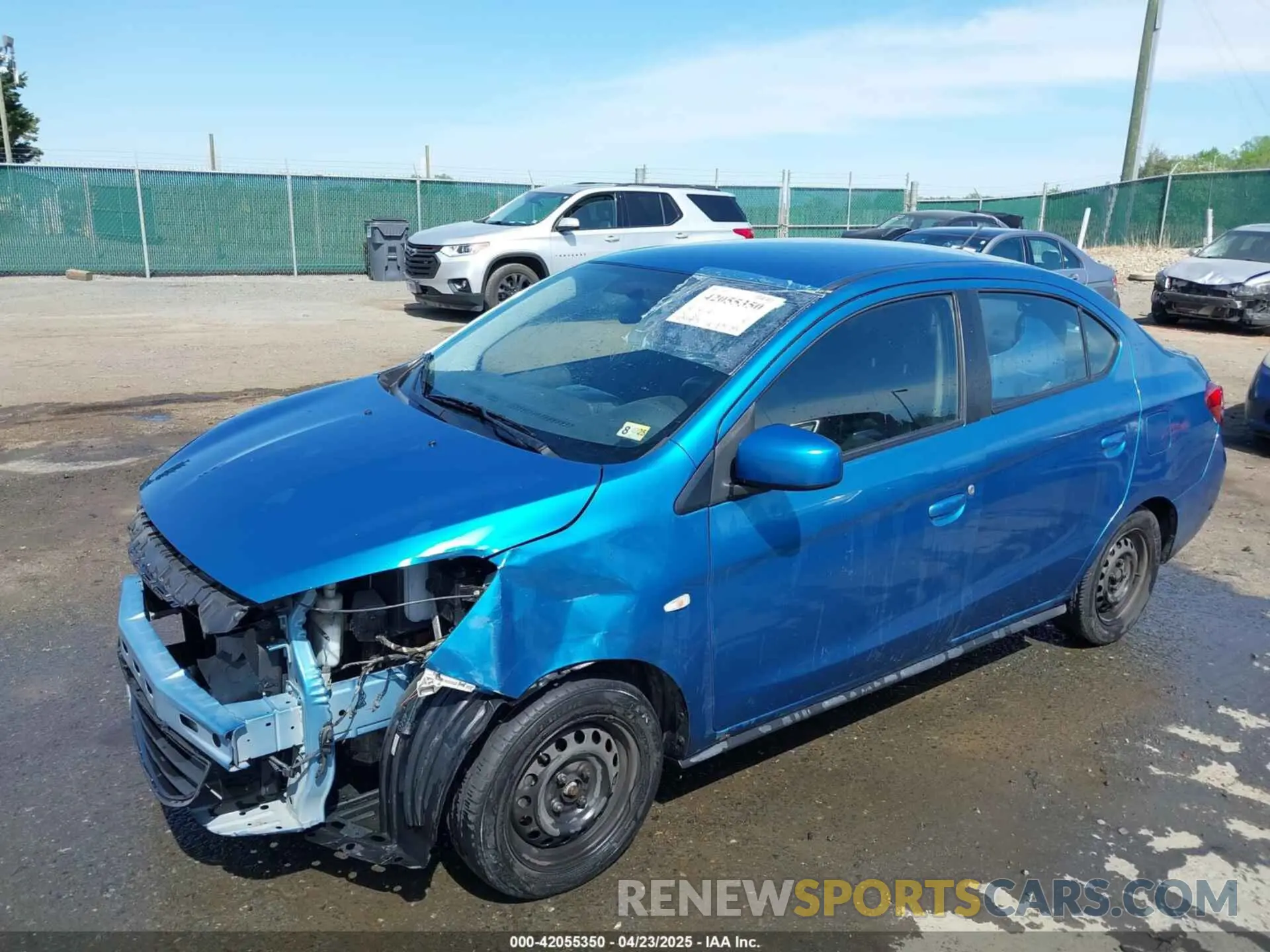 2 Photograph of a damaged car ML32F3FJ9KHF18305 MITSUBISHI MIRAGE G4 2019