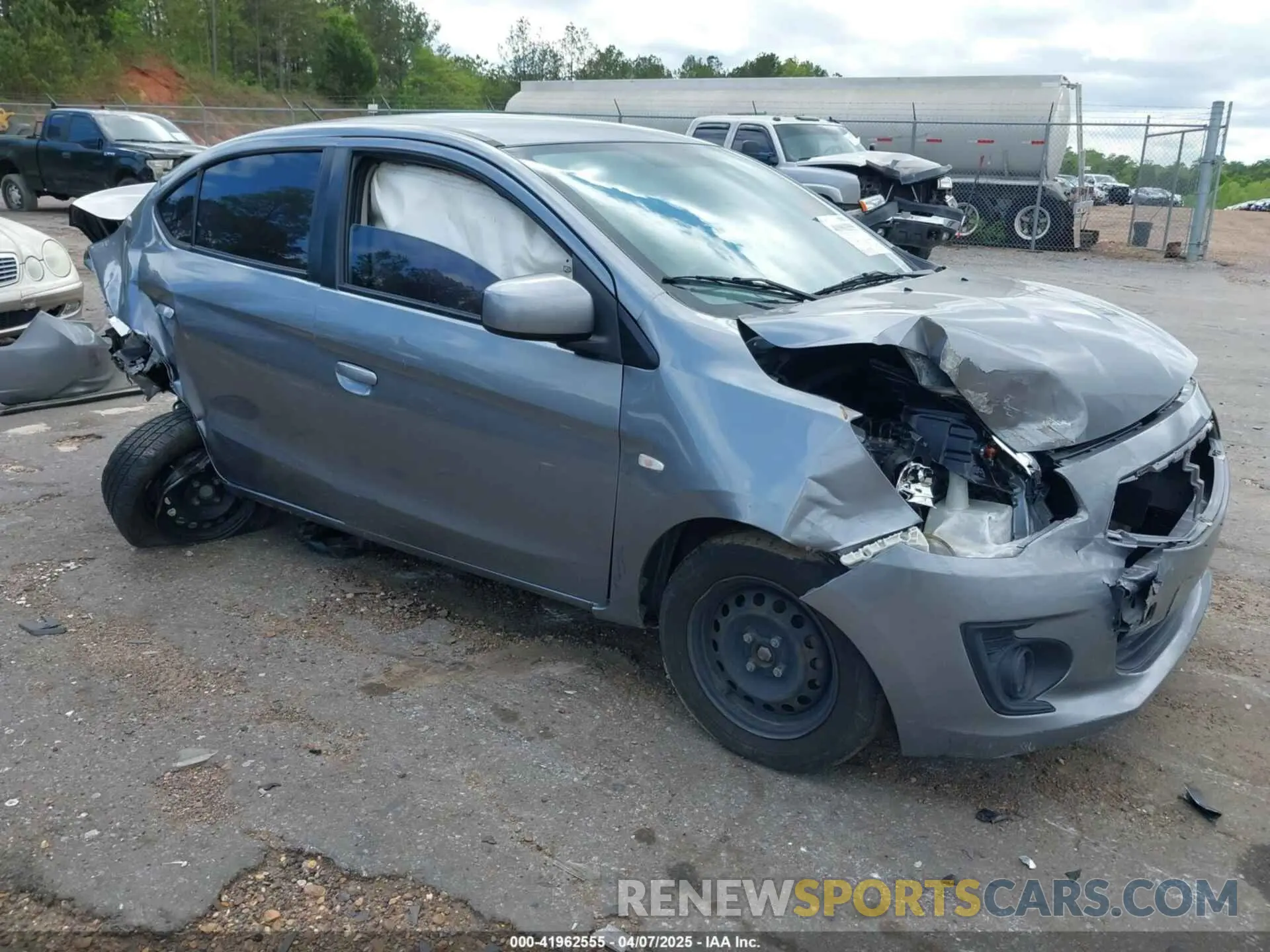 1 Фотография поврежденного автомобиля ML32F3FJXKHF15803 MITSUBISHI MIRAGE G4 2019