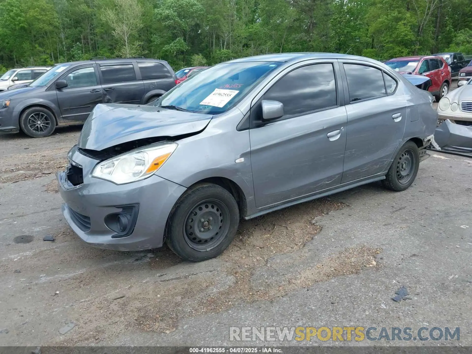 2 Фотография поврежденного автомобиля ML32F3FJXKHF15803 MITSUBISHI MIRAGE G4 2019