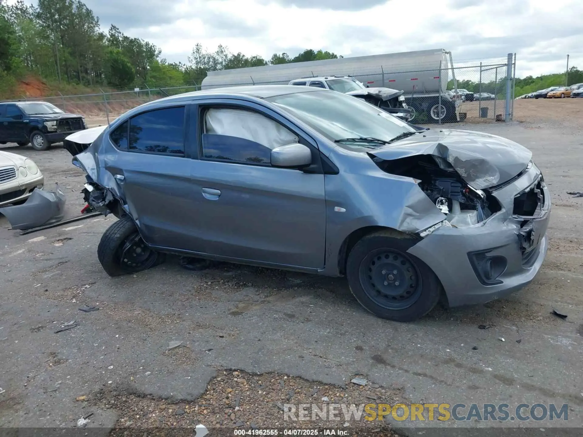 6 Фотография поврежденного автомобиля ML32F3FJXKHF15803 MITSUBISHI MIRAGE G4 2019