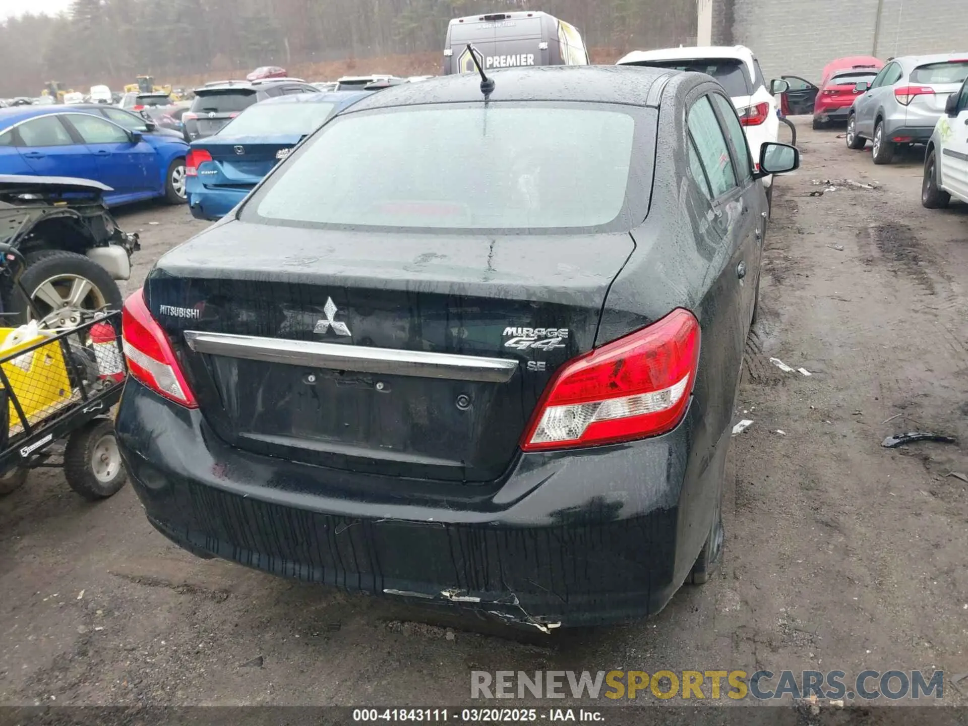 16 Фотография поврежденного автомобиля ML32F4FJ3KHF04552 MITSUBISHI MIRAGE G4 2019