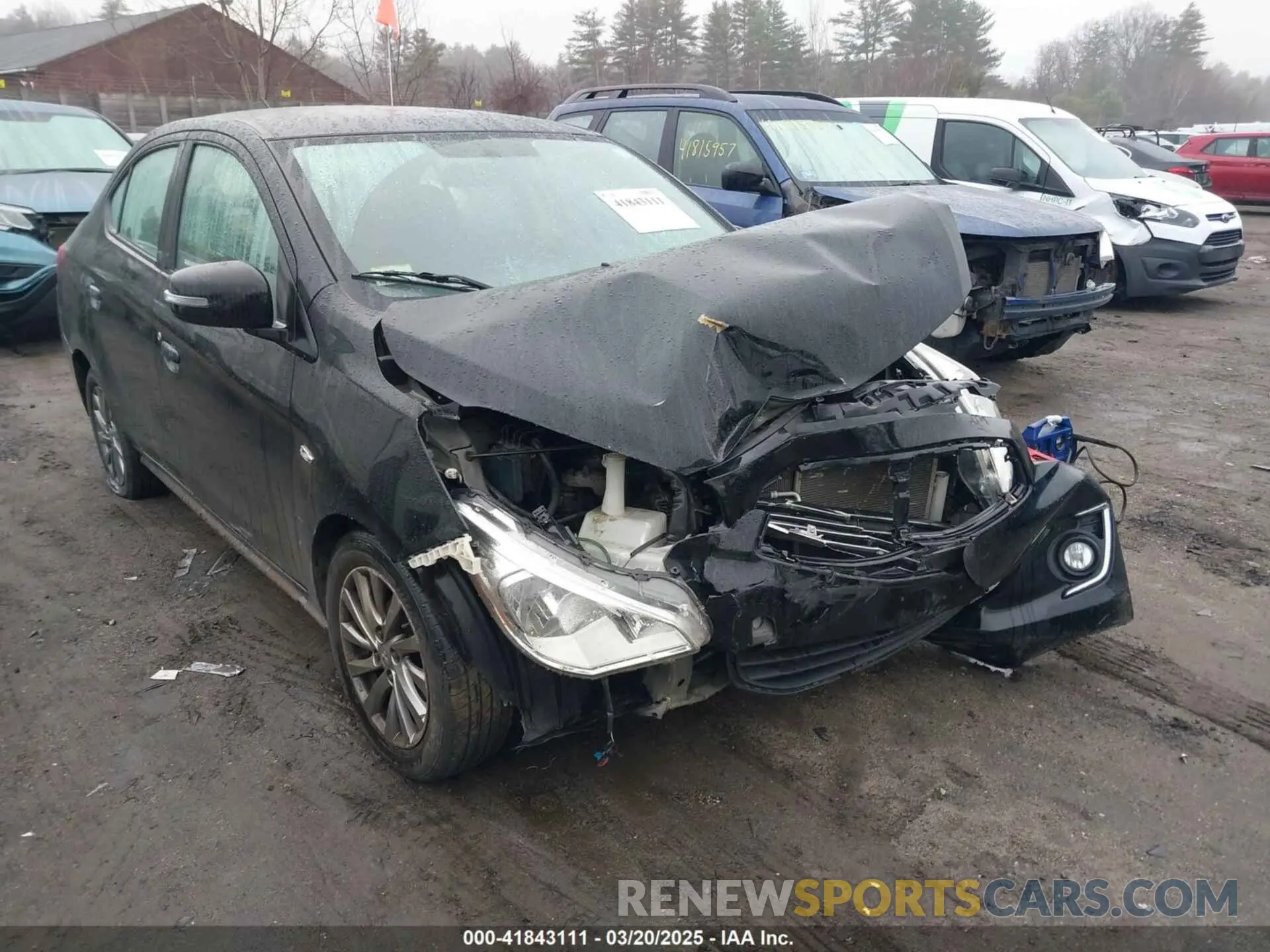 6 Фотография поврежденного автомобиля ML32F4FJ3KHF04552 MITSUBISHI MIRAGE G4 2019