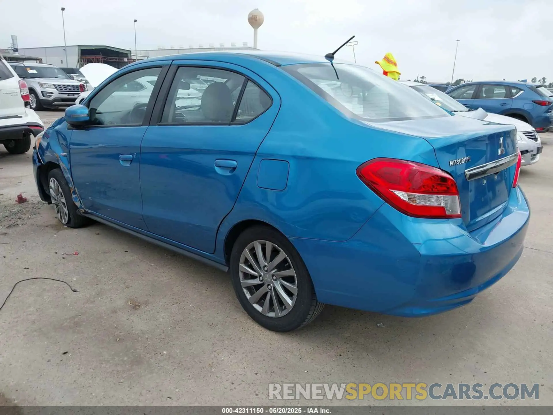 3 Photograph of a damaged car ML32F4FJ3KHF12974 MITSUBISHI MIRAGE G4 2019