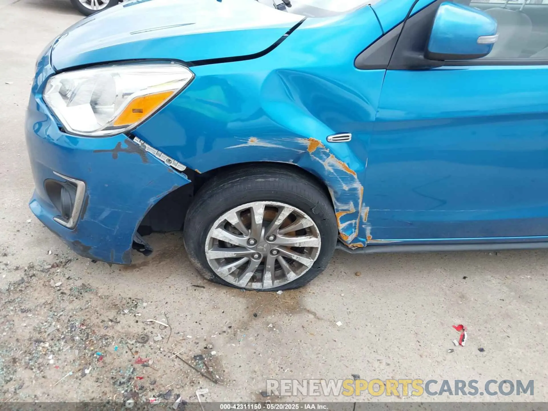 6 Photograph of a damaged car ML32F4FJ3KHF12974 MITSUBISHI MIRAGE G4 2019