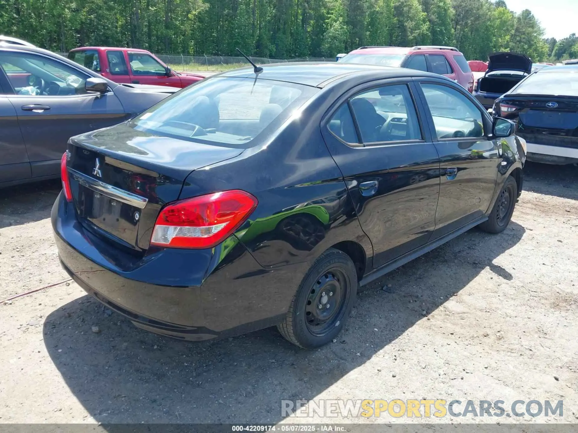 4 Photograph of a damaged car ML32F3FJ0LHF11387 MITSUBISHI MIRAGE G4 2020