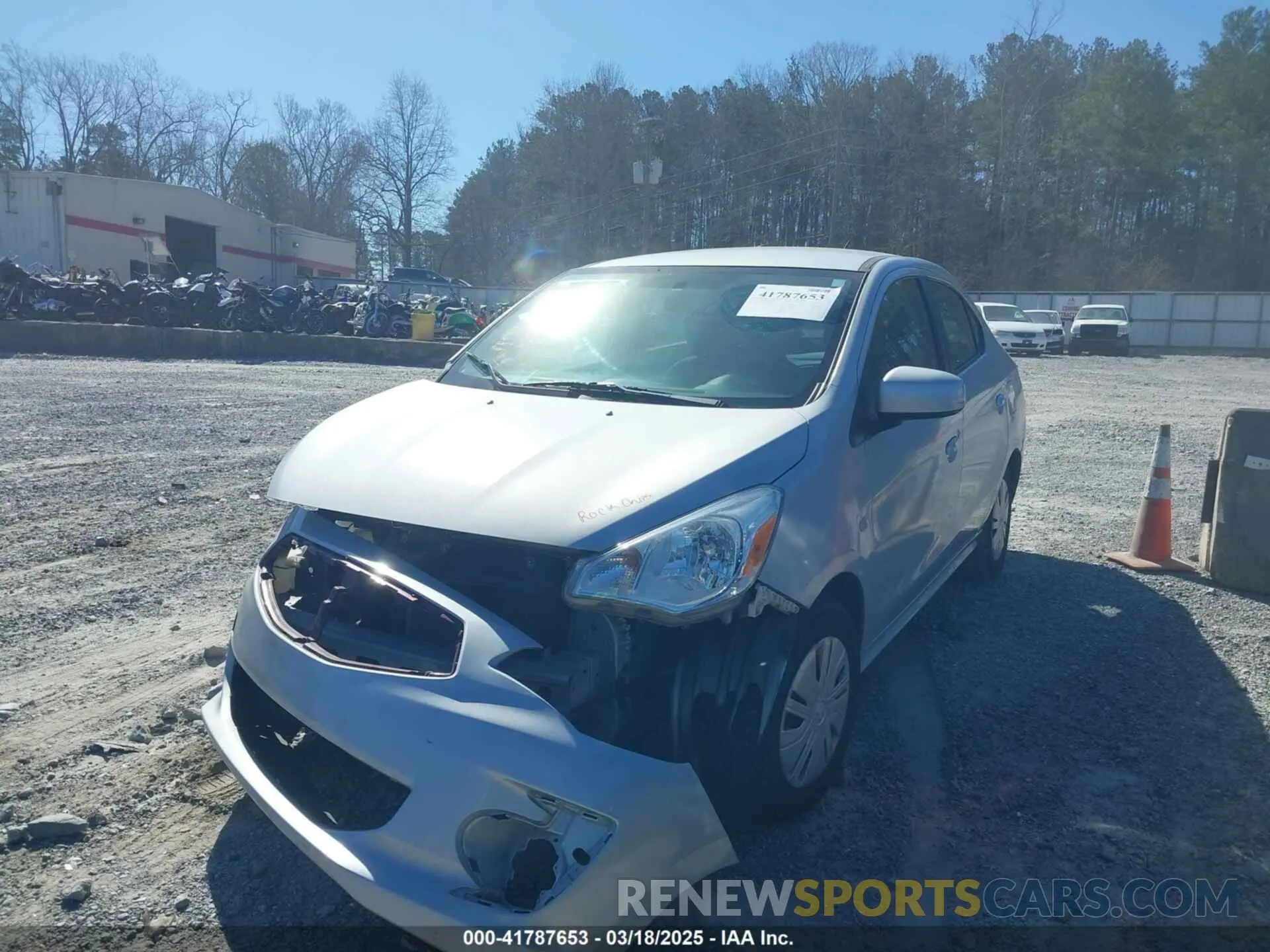 2 Фотография поврежденного автомобиля ML32F3FJ1LHF03816 MITSUBISHI MIRAGE G4 2020