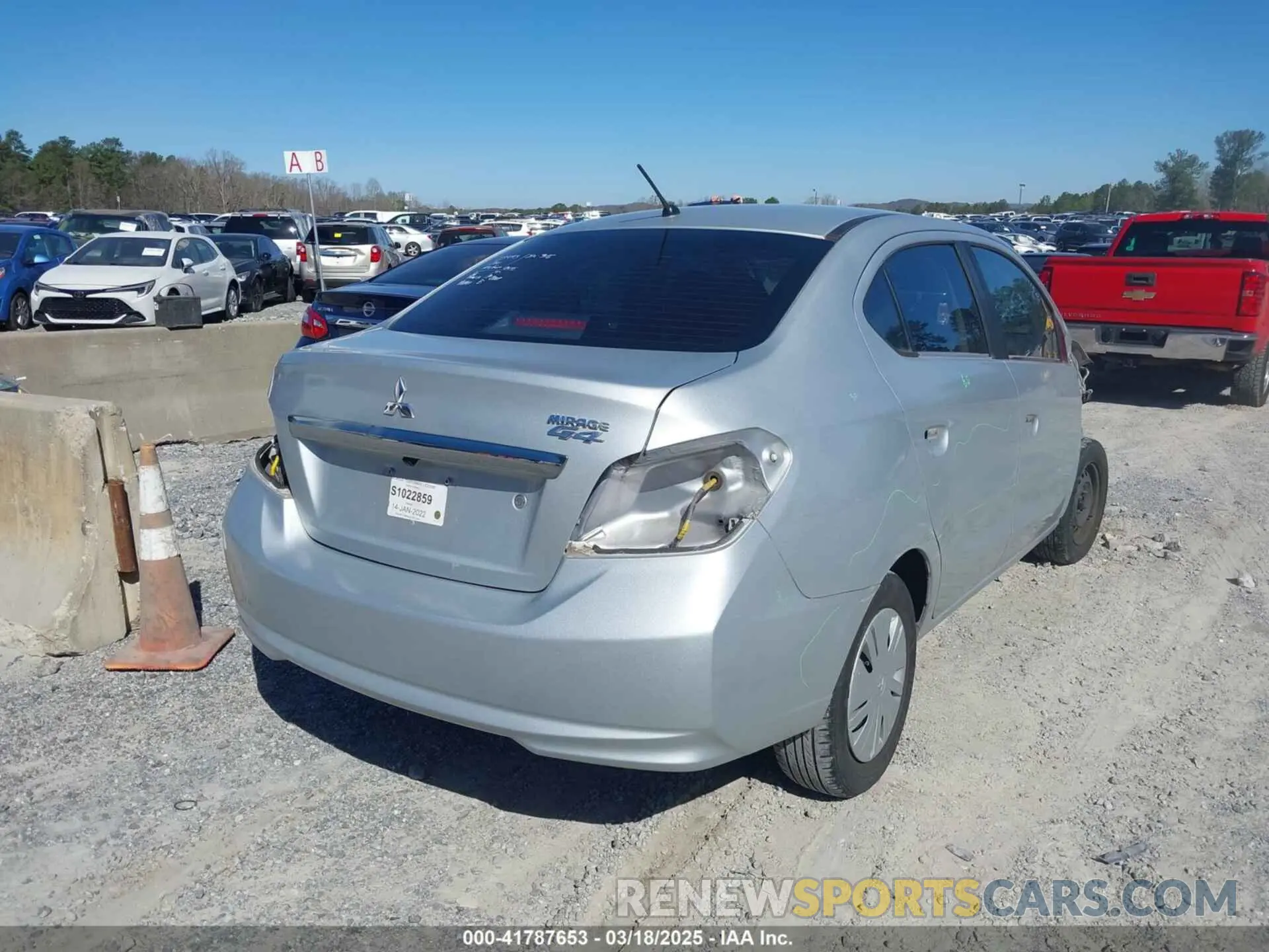 4 Фотография поврежденного автомобиля ML32F3FJ1LHF03816 MITSUBISHI MIRAGE G4 2020
