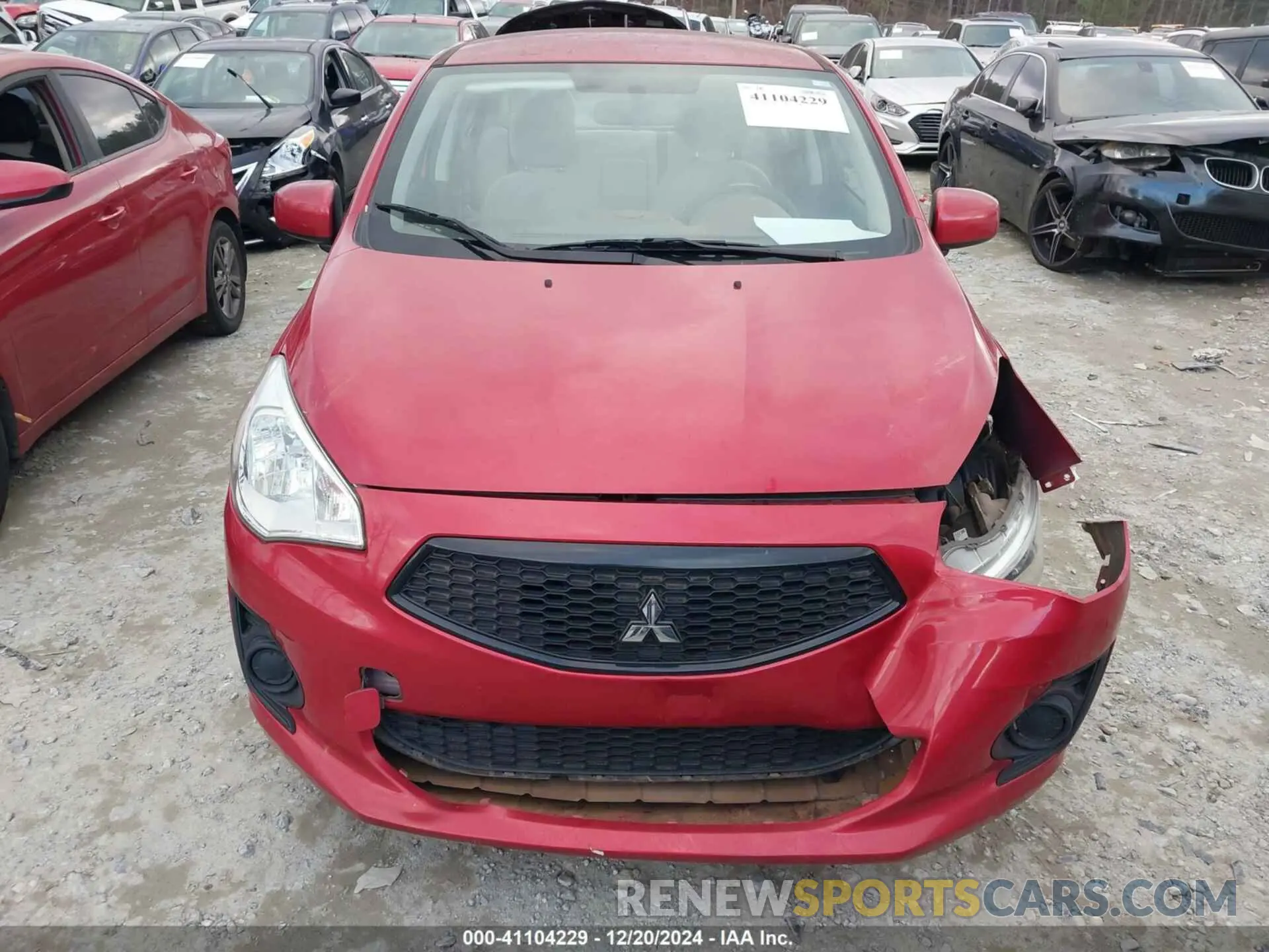 12 Фотография поврежденного автомобиля ML32F3FJ1LHF06604 MITSUBISHI MIRAGE G4 2020