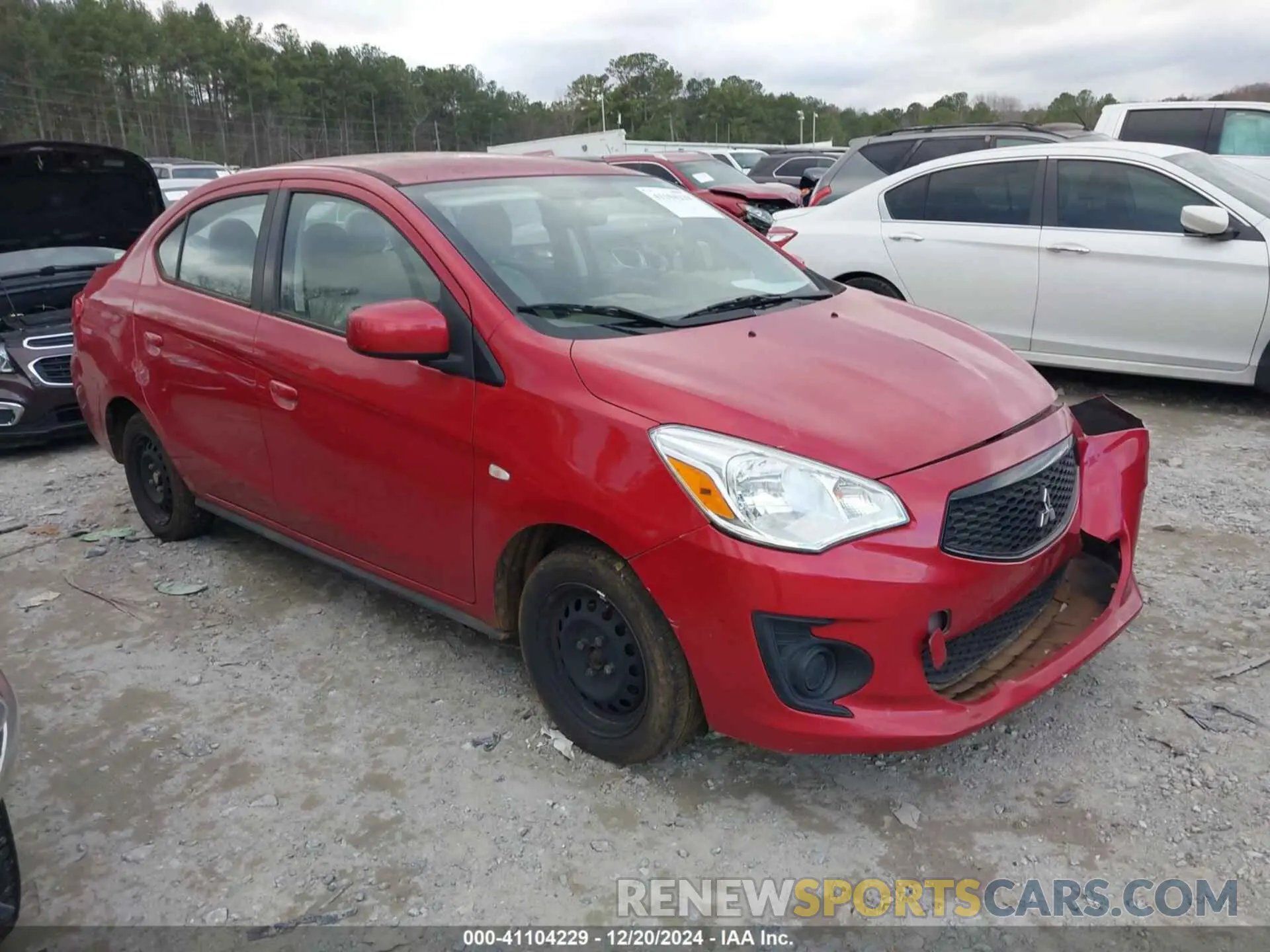 13 Фотография поврежденного автомобиля ML32F3FJ1LHF06604 MITSUBISHI MIRAGE G4 2020