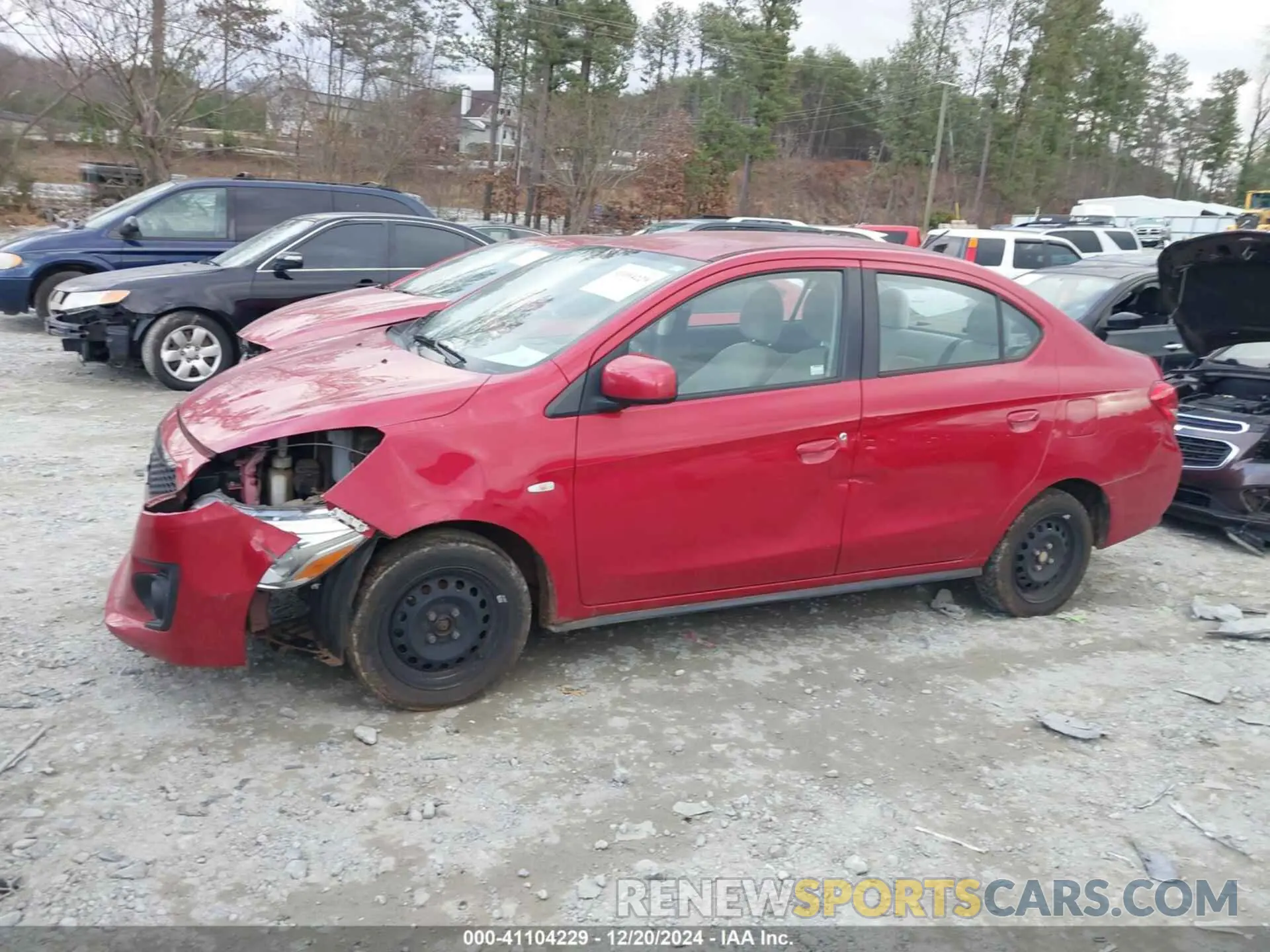 14 Фотография поврежденного автомобиля ML32F3FJ1LHF06604 MITSUBISHI MIRAGE G4 2020