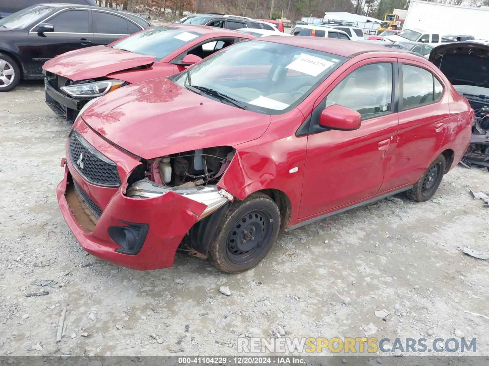 2 Фотография поврежденного автомобиля ML32F3FJ1LHF06604 MITSUBISHI MIRAGE G4 2020