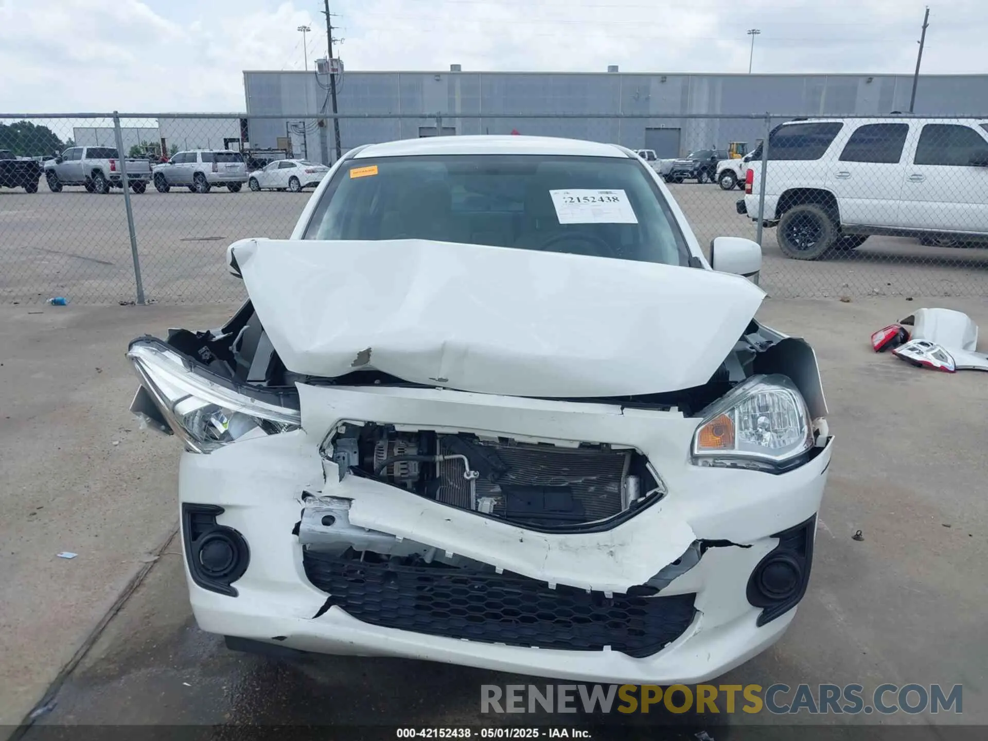 13 Photograph of a damaged car ML32F3FJ2LHF04490 MITSUBISHI MIRAGE G4 2020
