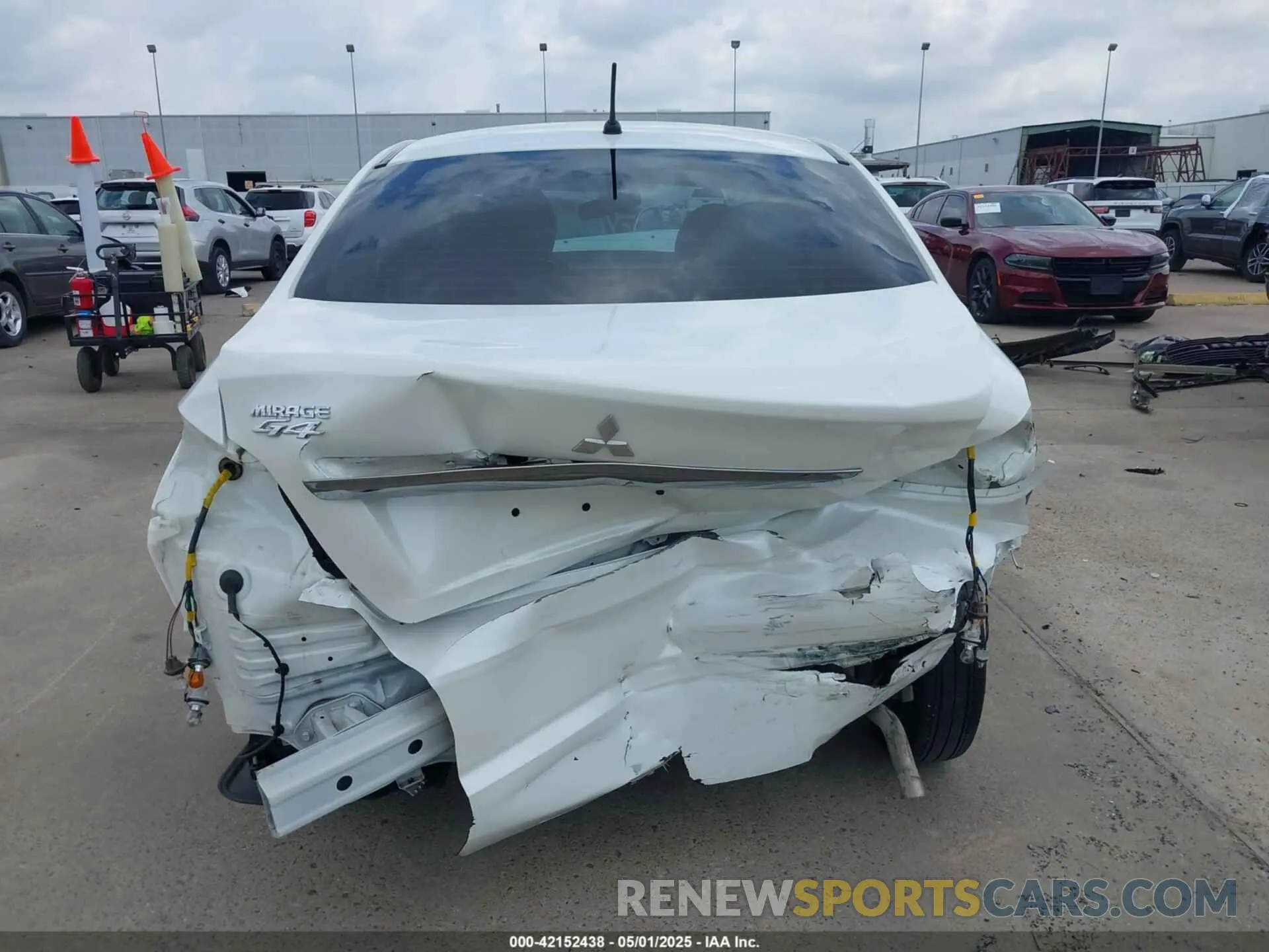 17 Photograph of a damaged car ML32F3FJ2LHF04490 MITSUBISHI MIRAGE G4 2020