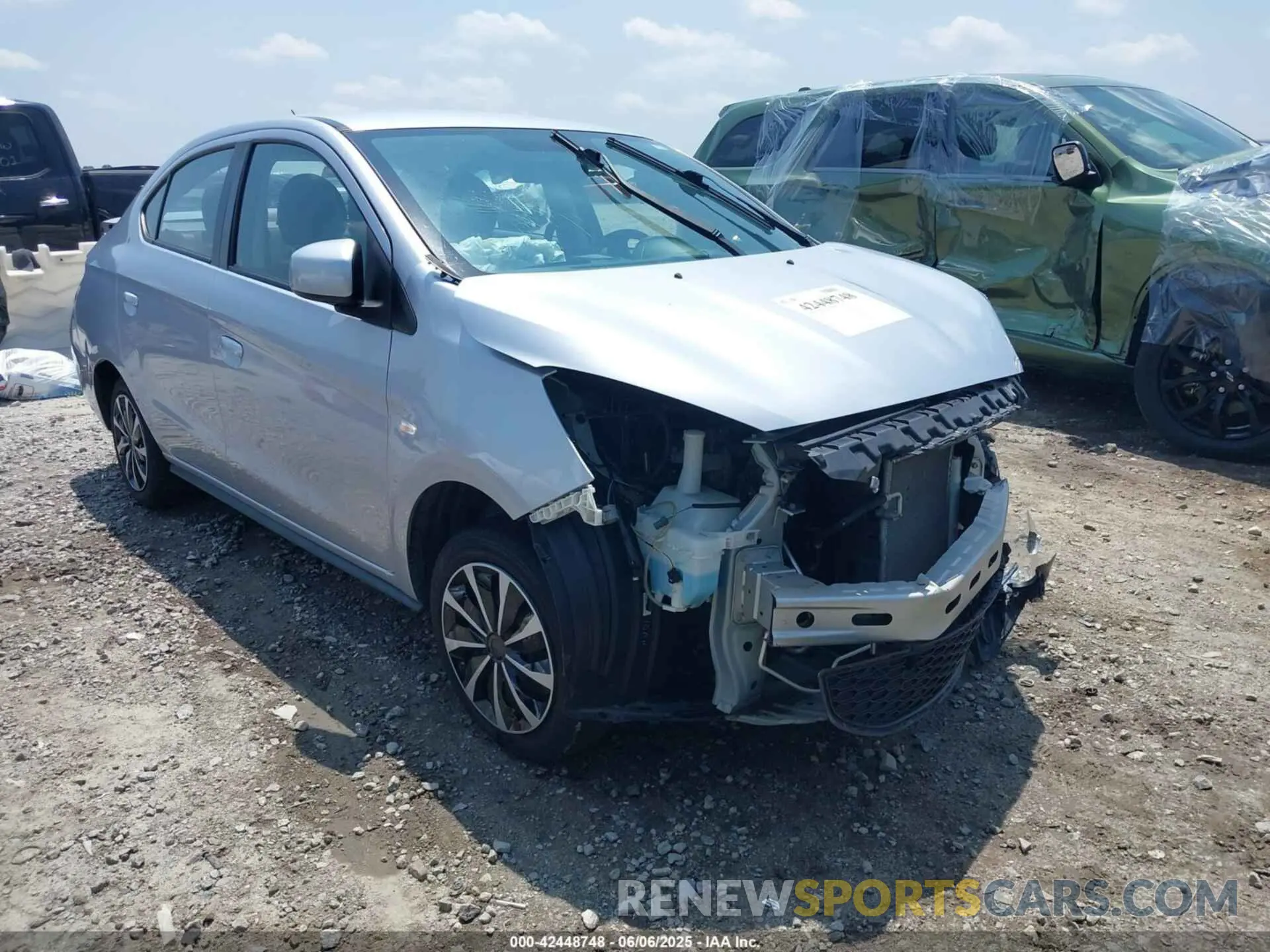 1 Фотография поврежденного автомобиля ML32F3FJ2LHF12265 MITSUBISHI MIRAGE G4 2020
