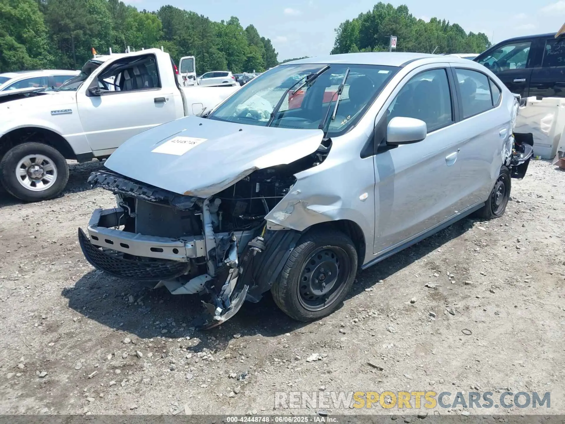 2 Фотография поврежденного автомобиля ML32F3FJ2LHF12265 MITSUBISHI MIRAGE G4 2020